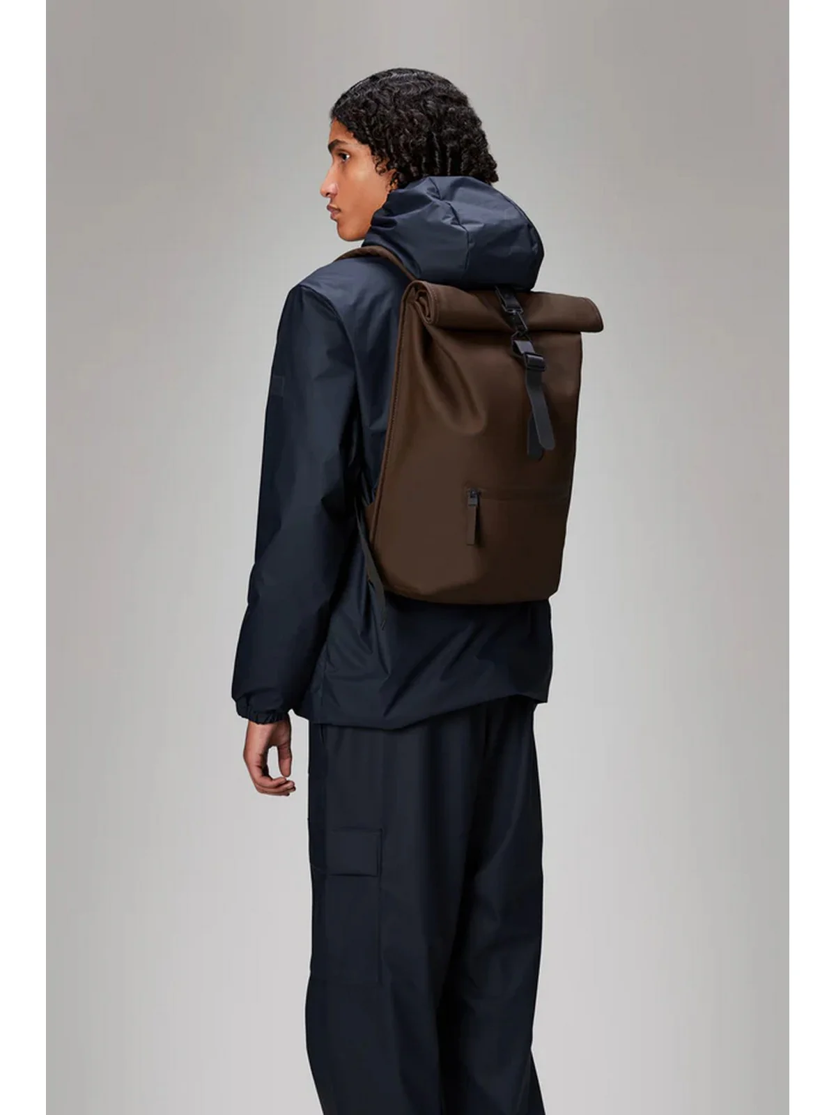 RAINS Zaino Unisex adulto Rolltop Rucksack W3 13320 FRM Marrone - Image 2