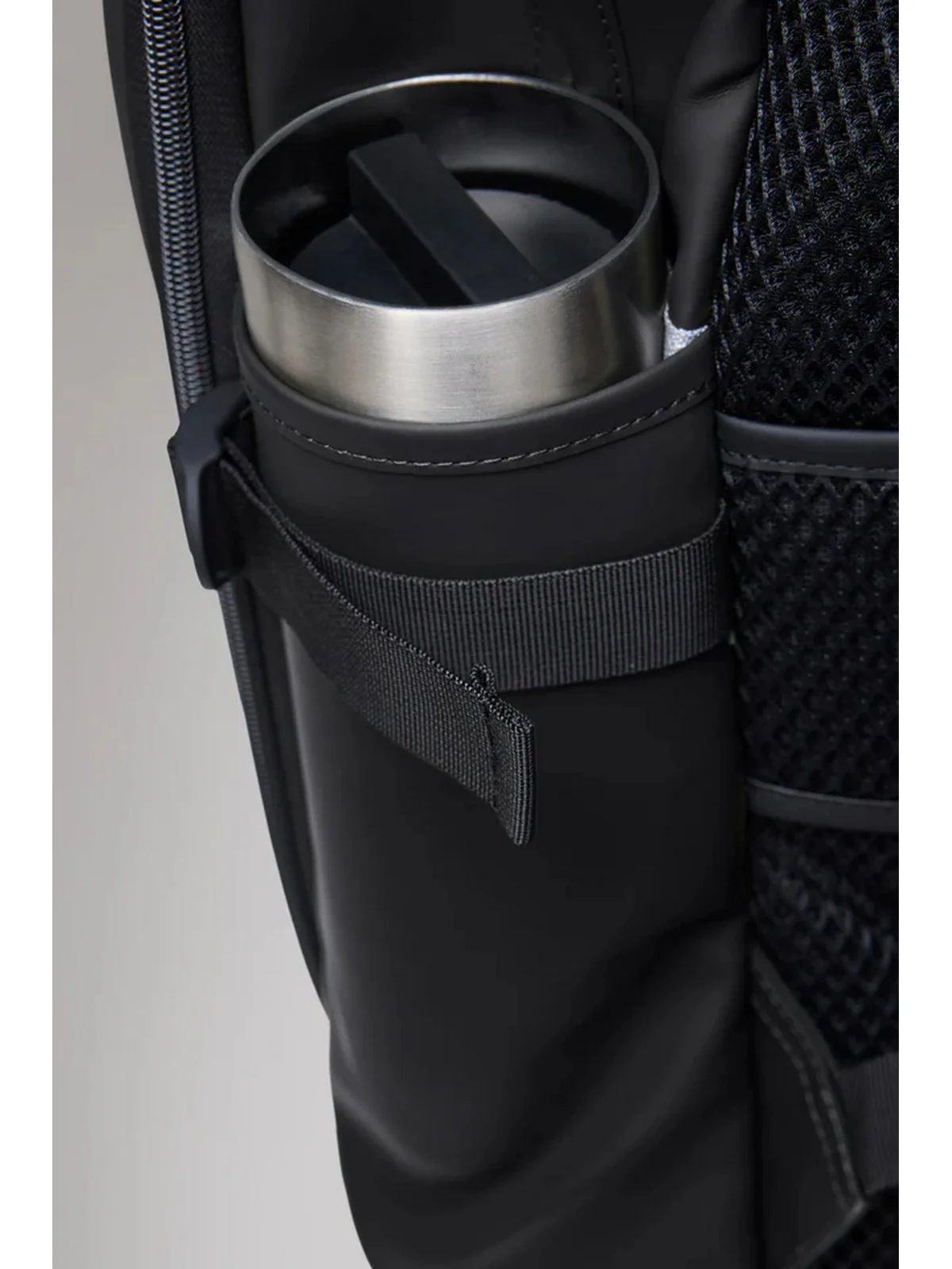 RAINS Zaino Unisex adulto Texel Moulded Backpack 13430 01 Black Nero - Image 2