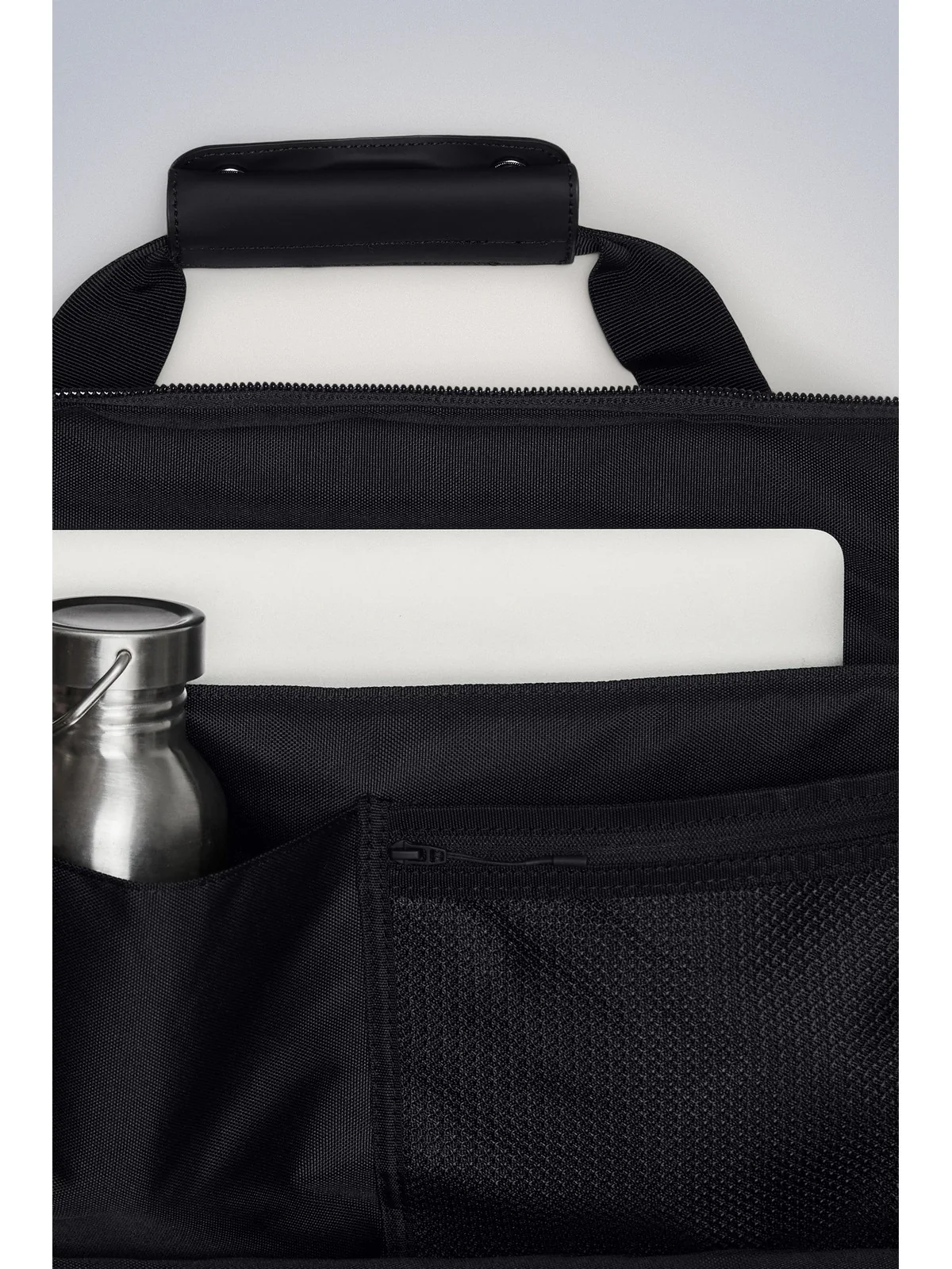 RAINS Zaino Unisex adulto Texel Tote Backpack W3 14240 01 Black Nero - Image 3