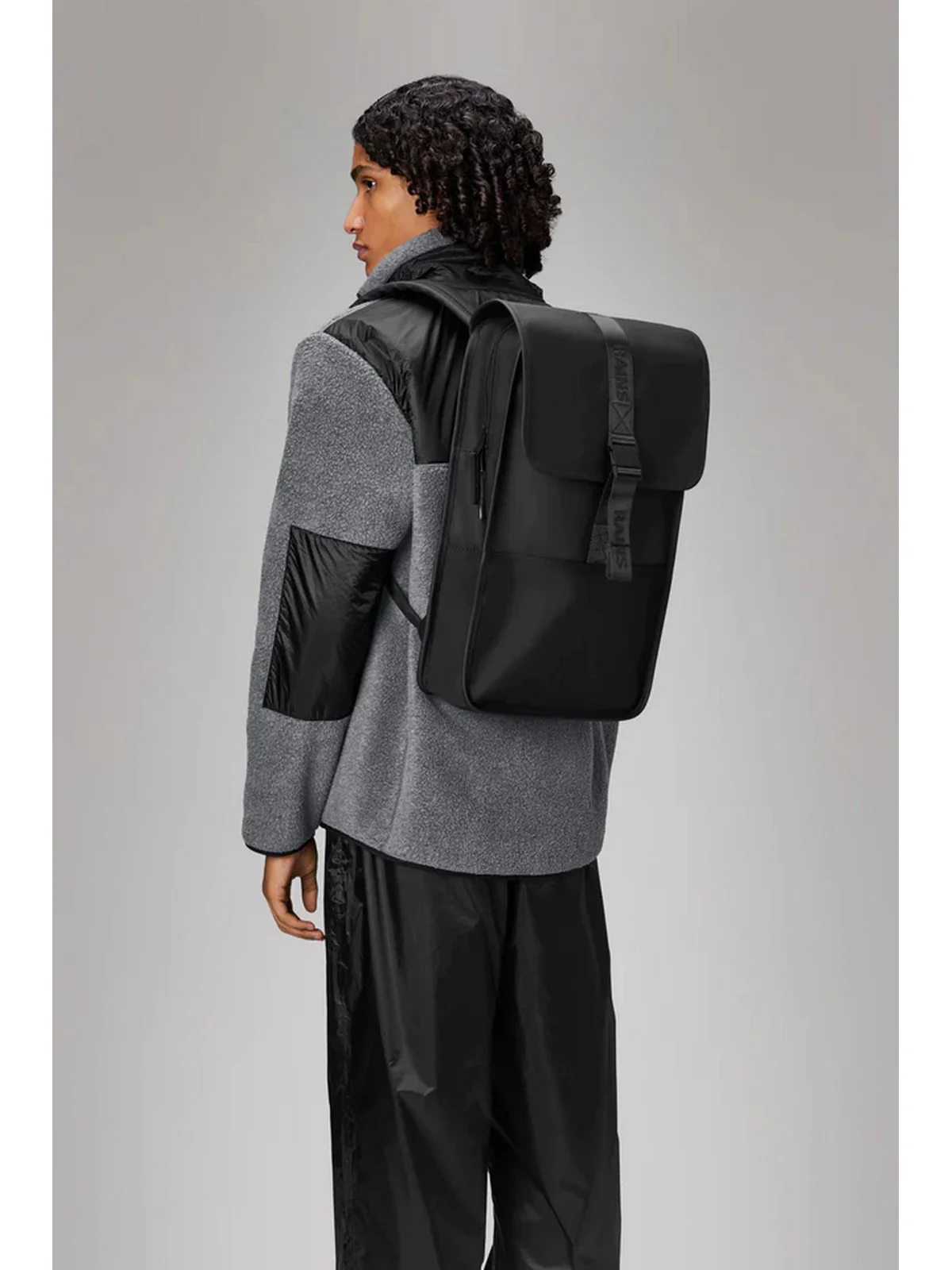 RAINS Zaino Unisex adulto Trail backpack 14400 BLA Nero - Image 4