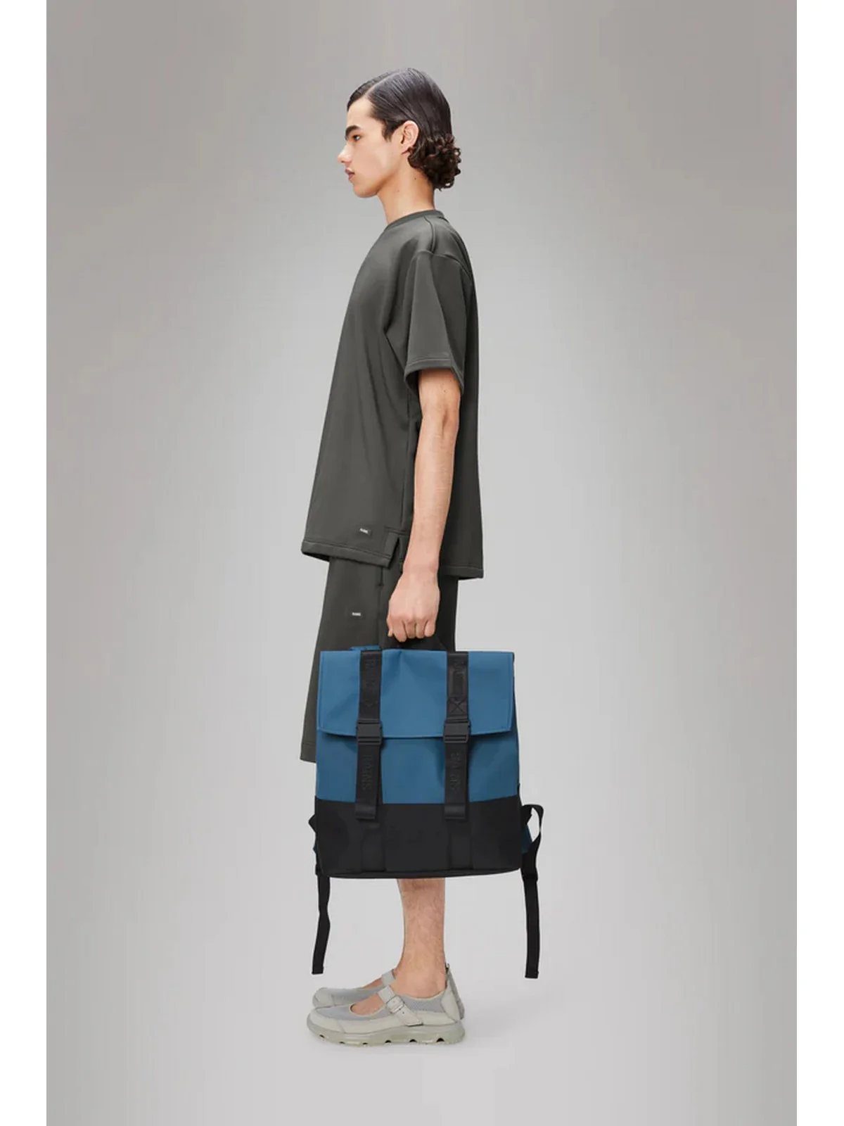 RAINS Zaino Unisex adulto Trail MSN Bag W3 14310 109 Pulse Blu - Image 4