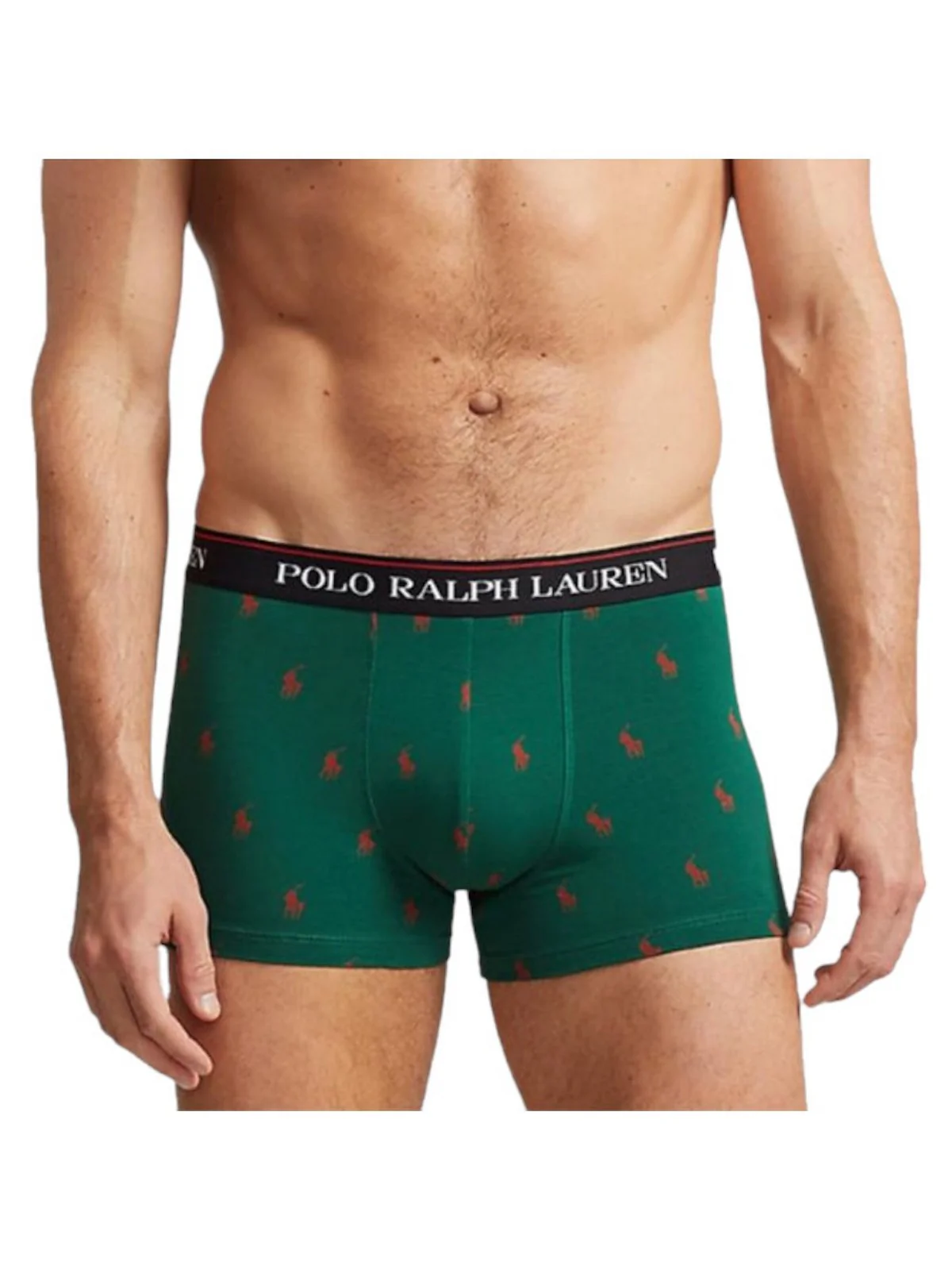 POLO RALPH LAUREN Boxer Uomo 714916019 001 Verde - Image 3