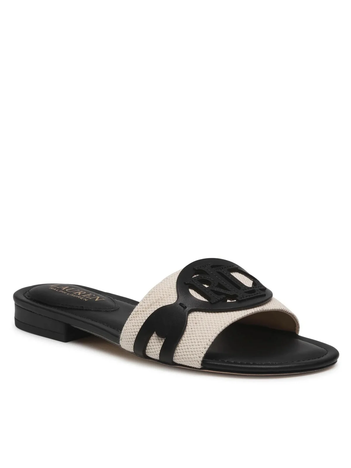 LAUREN RALPH LAUREN Ciabatta Donna  802826823 004 Nero - Image 7