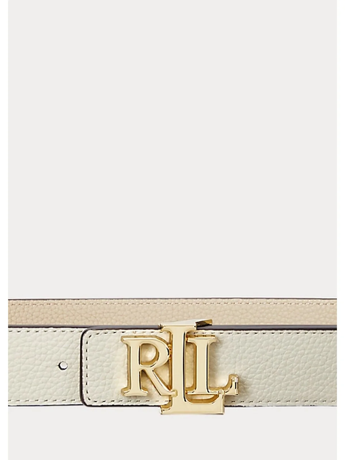 LAUREN RALPH LAUREN Cintura Donna 412912039 005 Avorio - Image 2