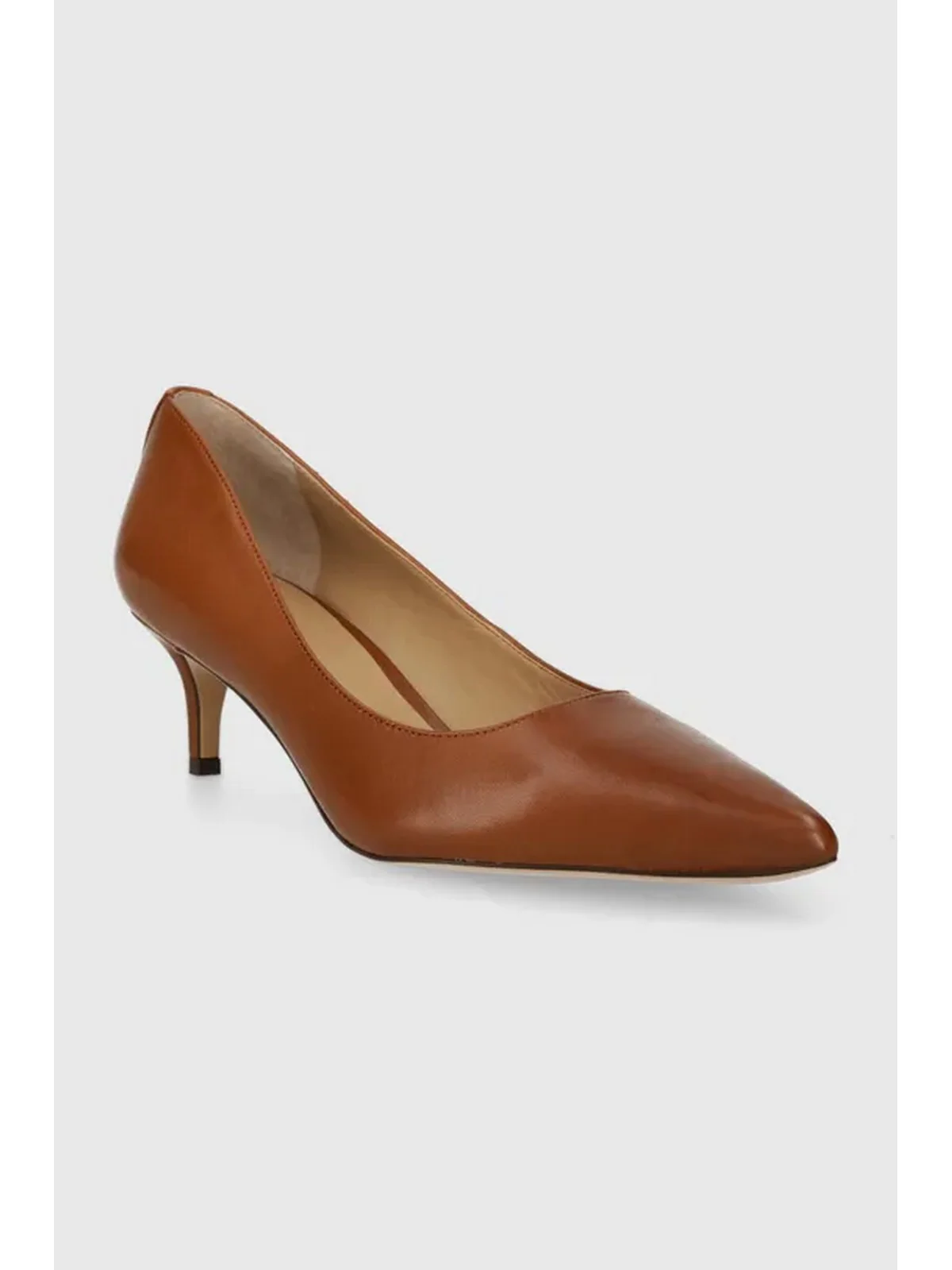 LAUREN RALPH LAUREN Décolleté Donna  802940572 002 DEEP SADDLE TAN - Image 2