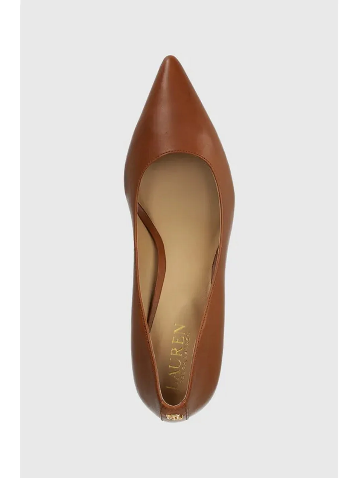 LAUREN RALPH LAUREN Décolleté Donna  802940572 002 DEEP SADDLE TAN - Image 4