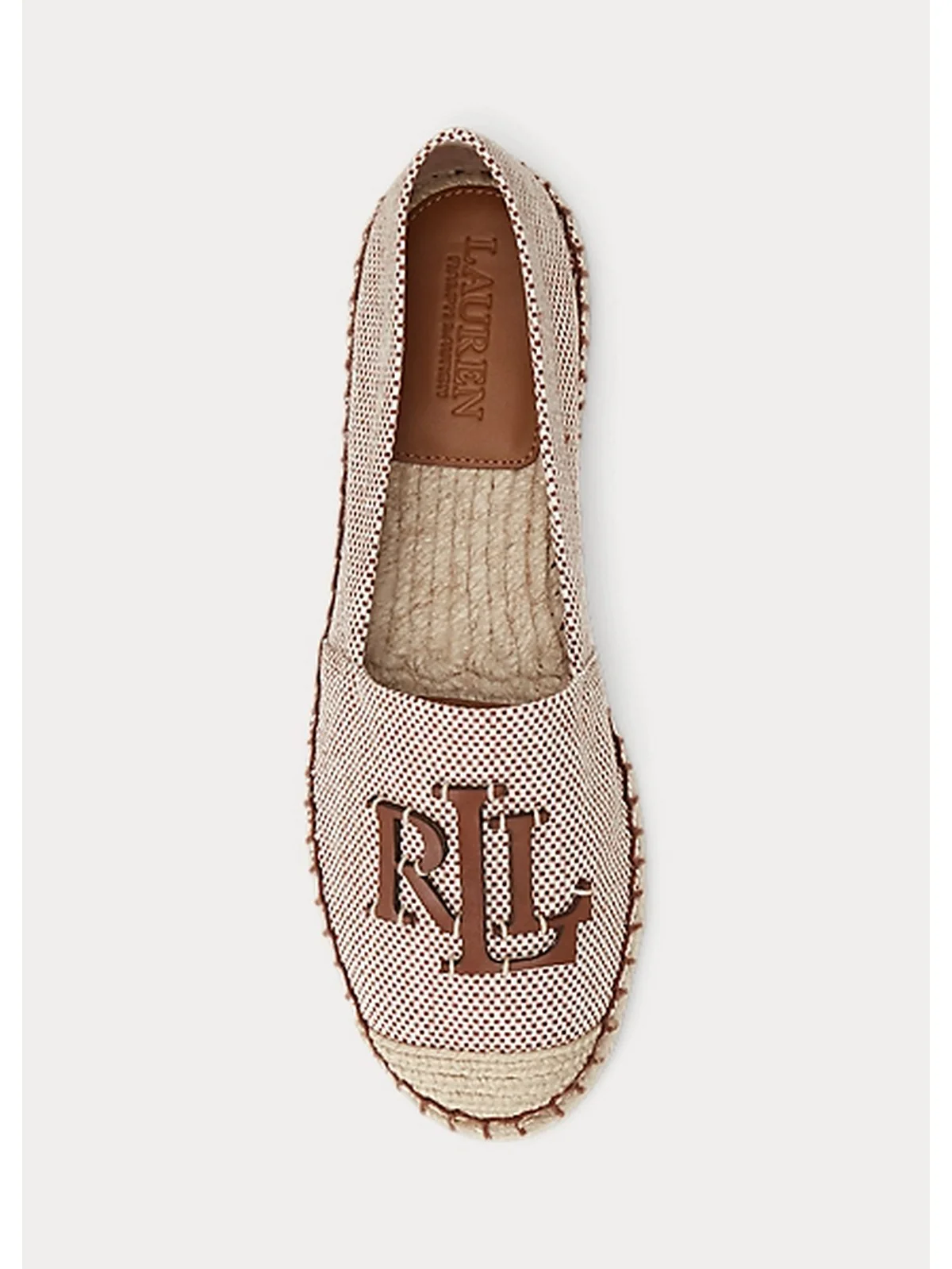 LAUREN RALPH LAUREN Espadrillas Donna  802927400 001 Marrone - Image 4