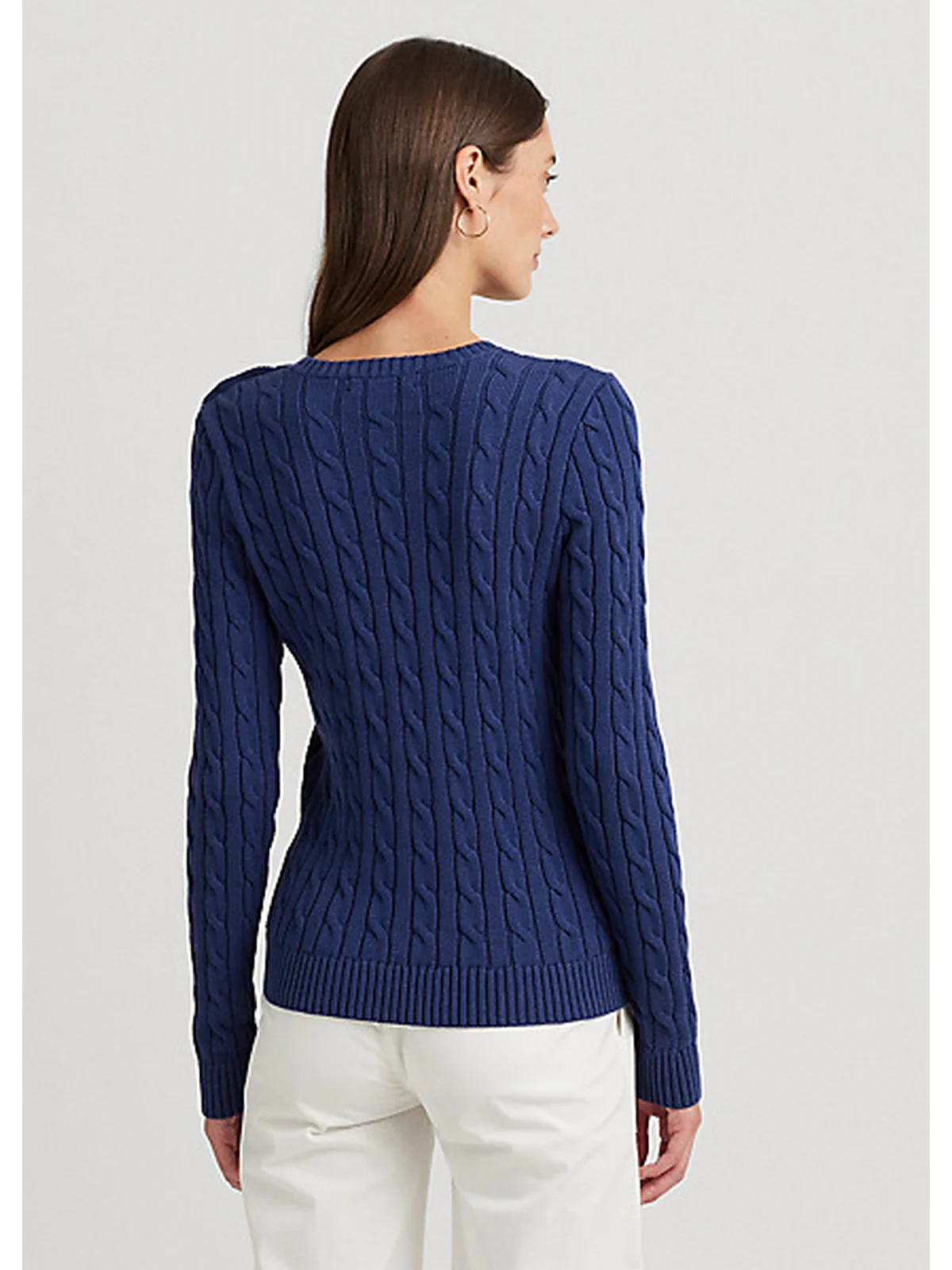 LAUREN RALPH LAUREN Maglia Donna  200925325 002 Blu - Image 4