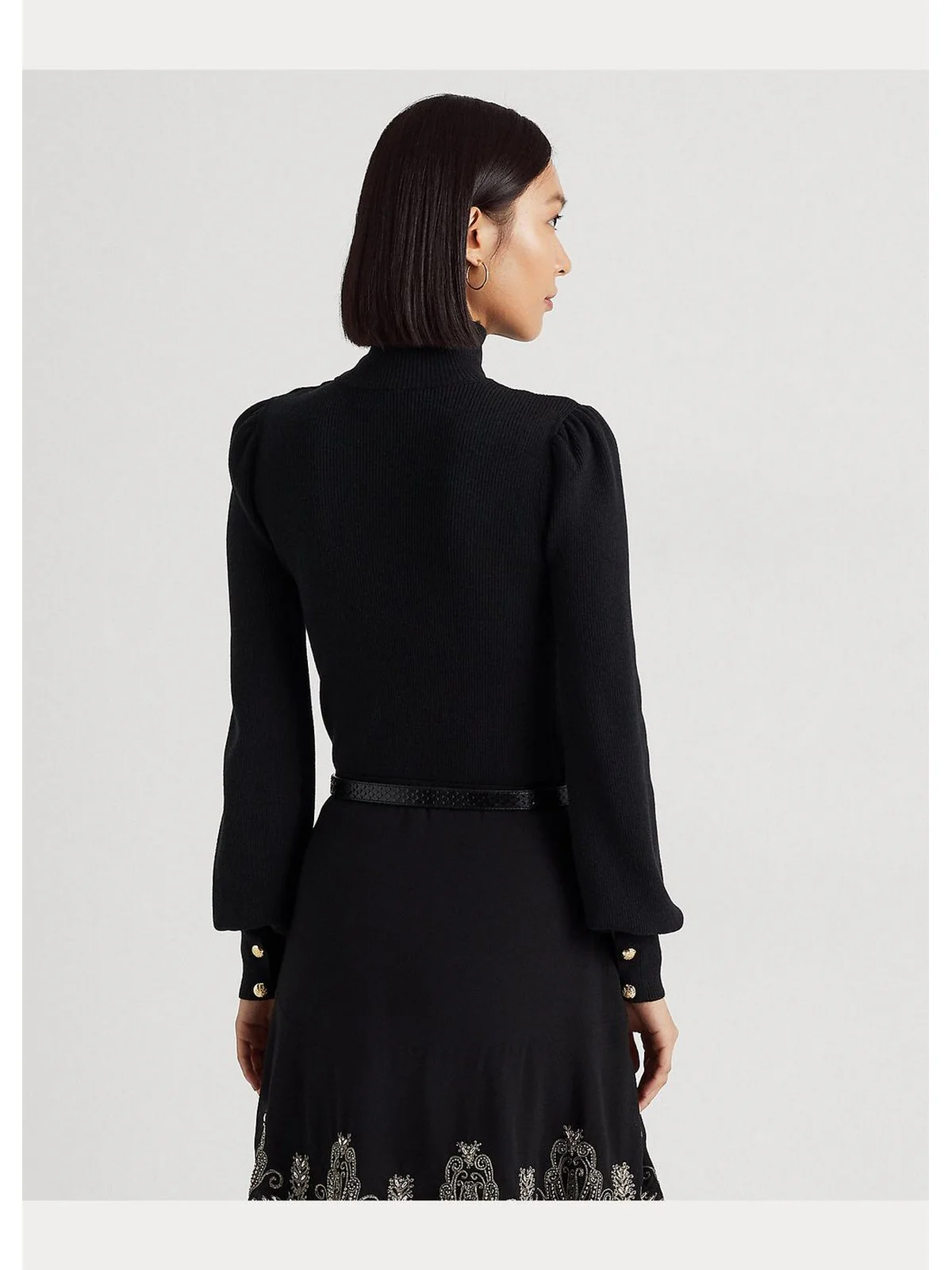 LAUREN RALPH LAUREN Maglione Donna  200882214 001 POLO BLACK - Image 6