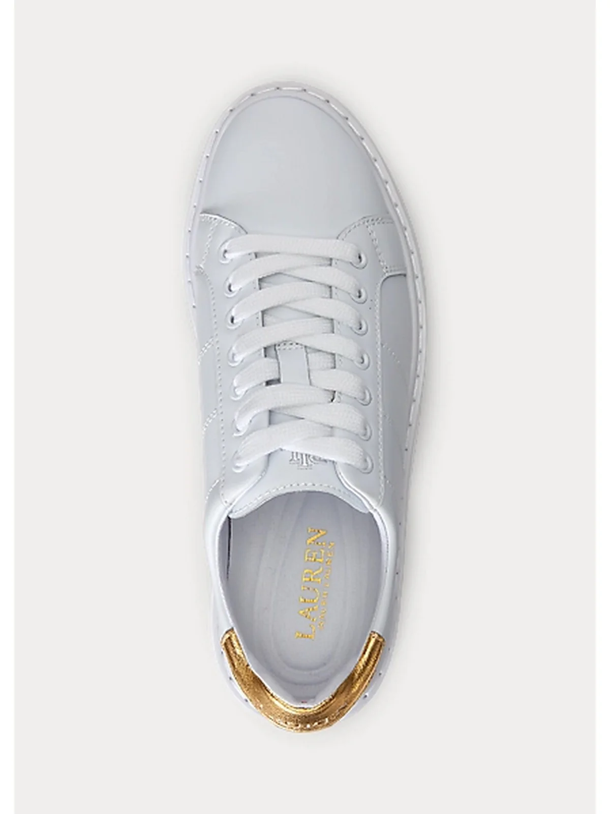 LAUREN RALPH LAUREN Sneaker Donna  802875886 002 Bianco - Image 4