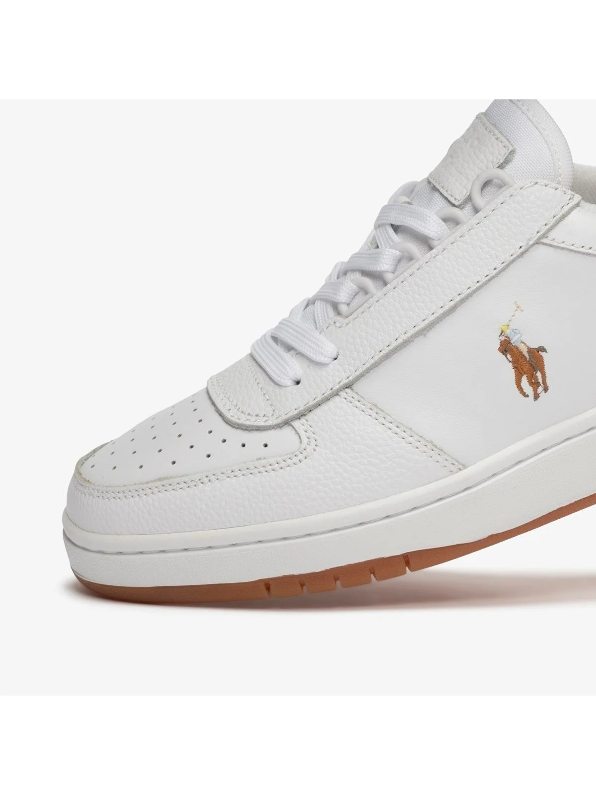 POLO RALPH LAUREN Sneaker Uomo Polo crt pp 809877610 004 Bianco - Image 5
