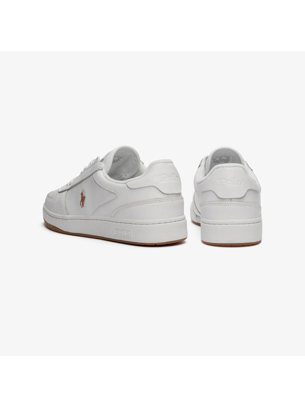 POLO RALPH LAUREN Sneaker Uomo Polo crt pp 809877610 004 Bianco - Image 8
