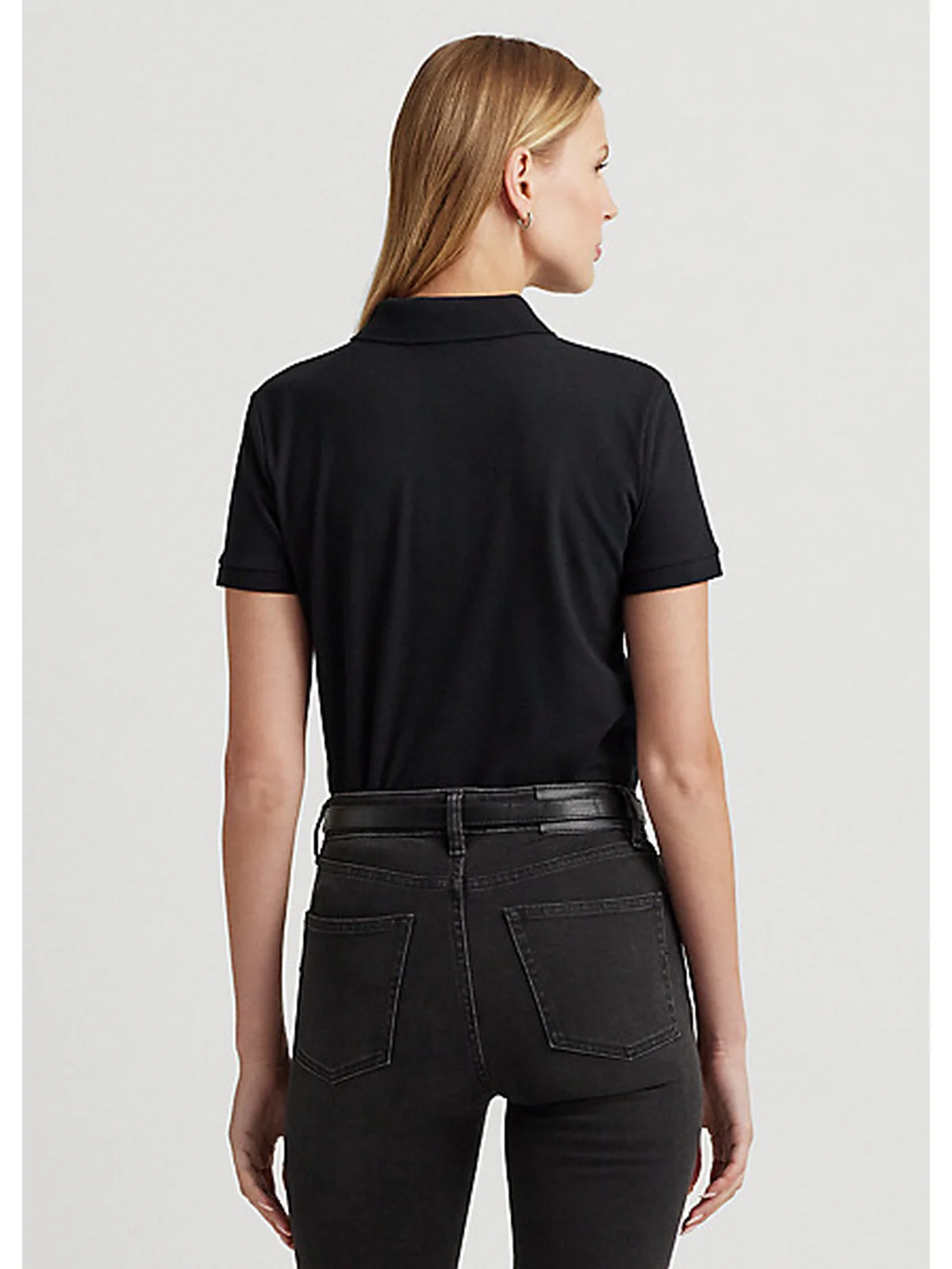 LAUREN RALPH LAUREN Polo Donna  200679219 003 POLO BLACK - Image 3