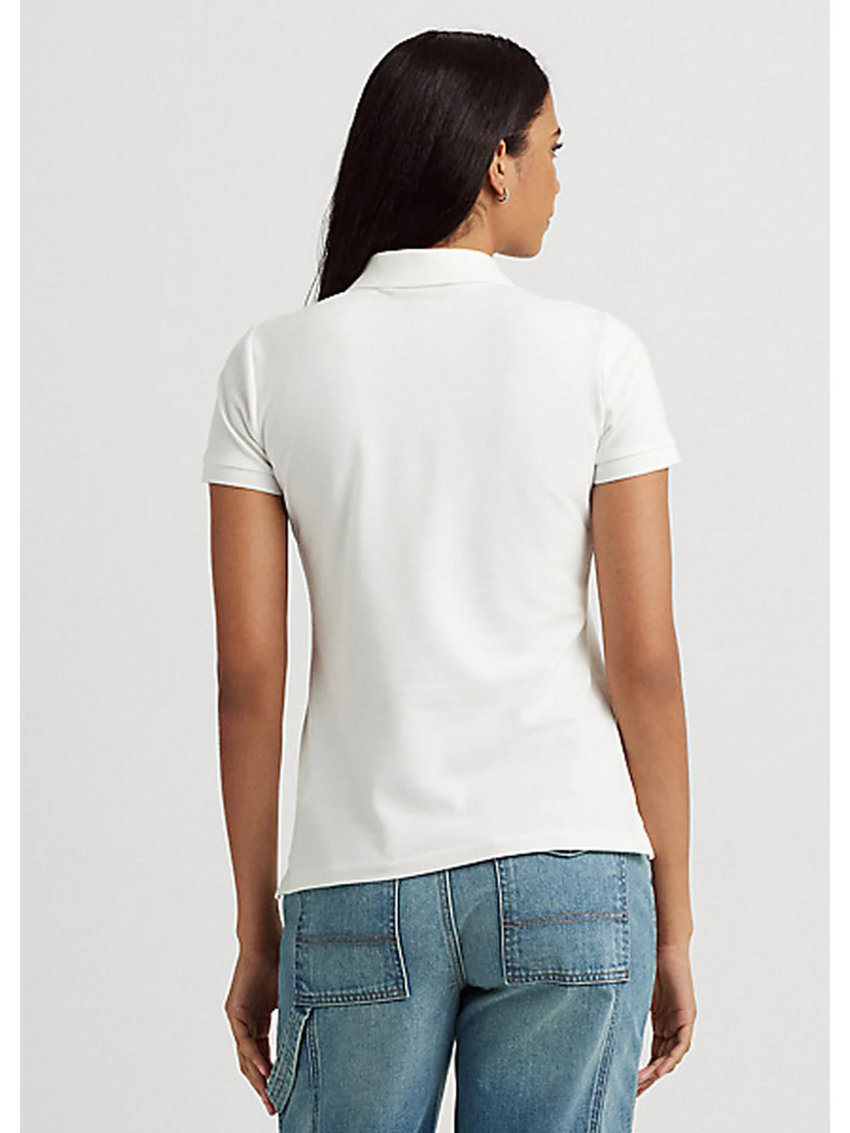 LAUREN RALPH LAUREN Polo Donna  200679219 008 Bianco - Image 3