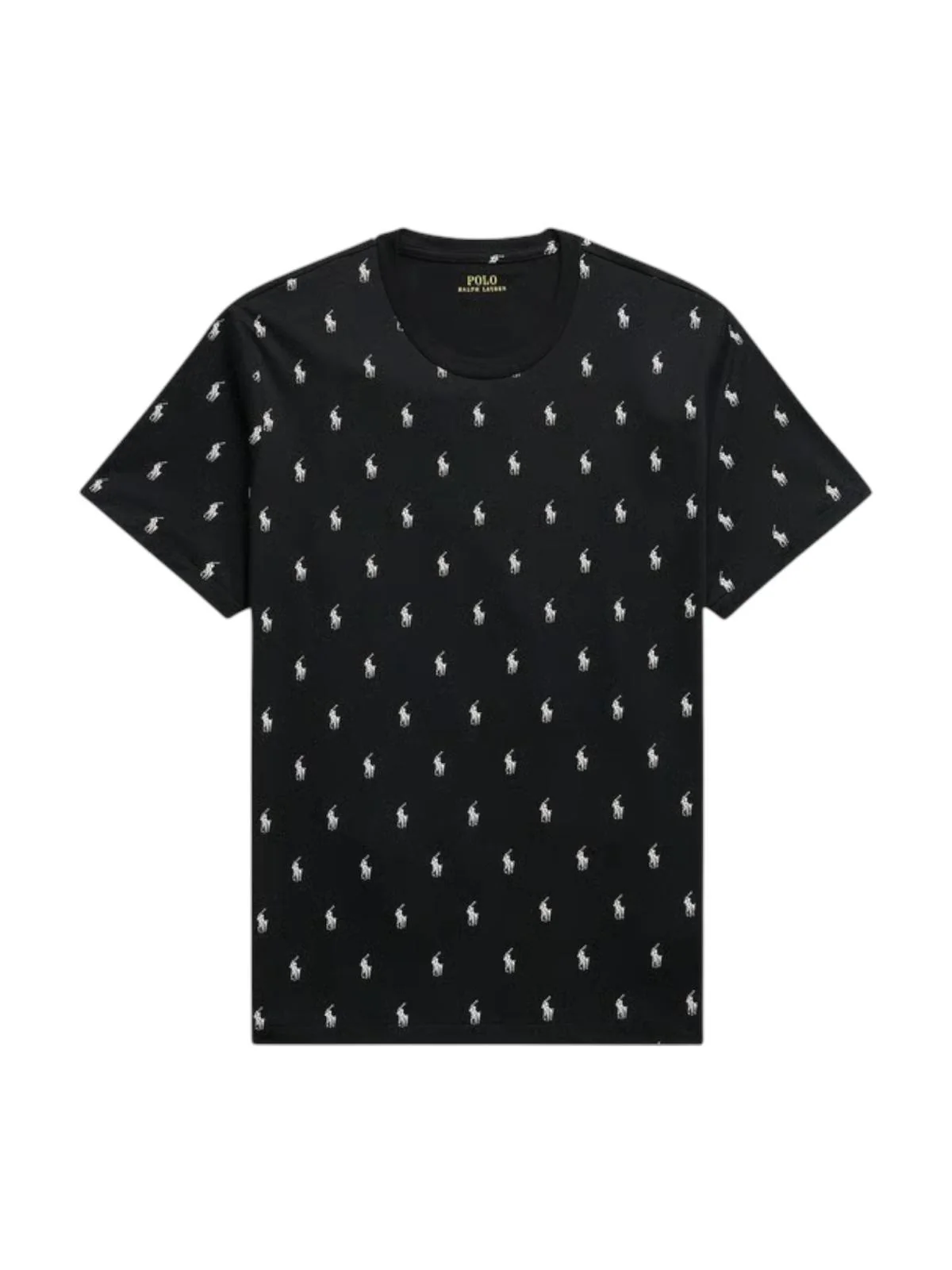 POLO RALPH LAUREN T-Shirt e Polo Uomo  714899612 005 Nero - Image 4