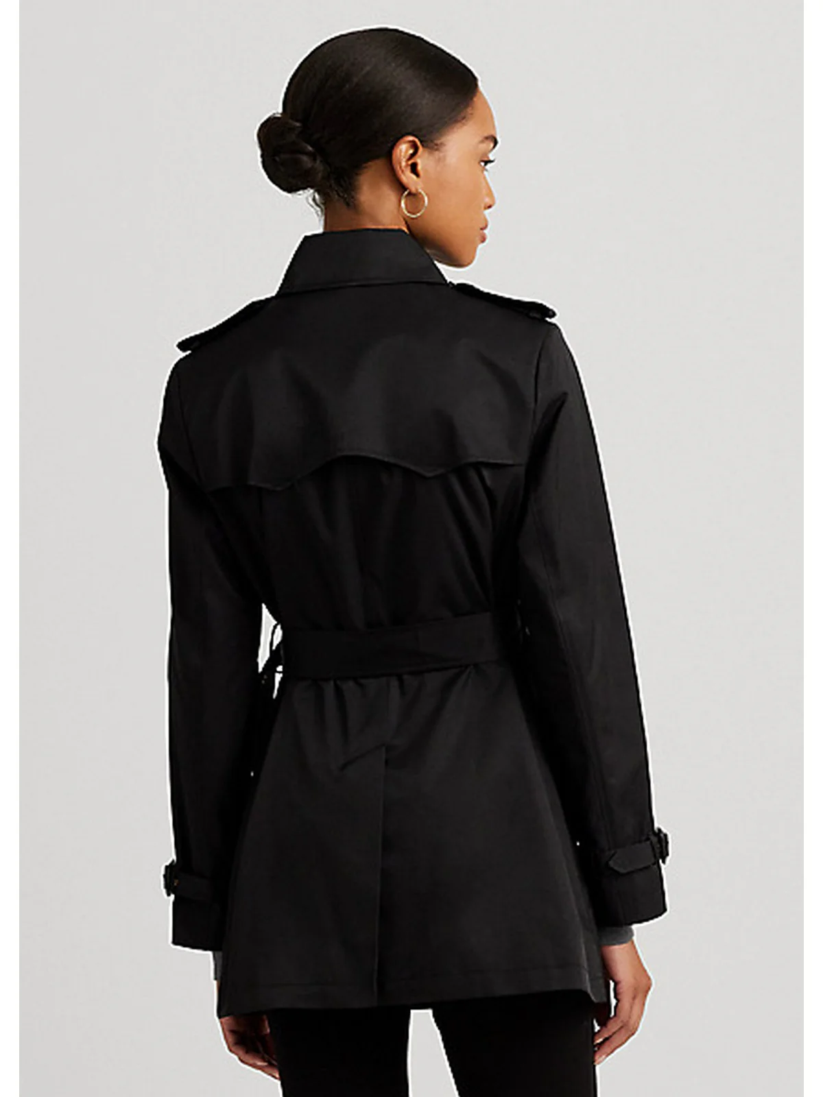 LAUREN RALPH LAUREN Trench Donna  297936851 001 Nero - Image 3
