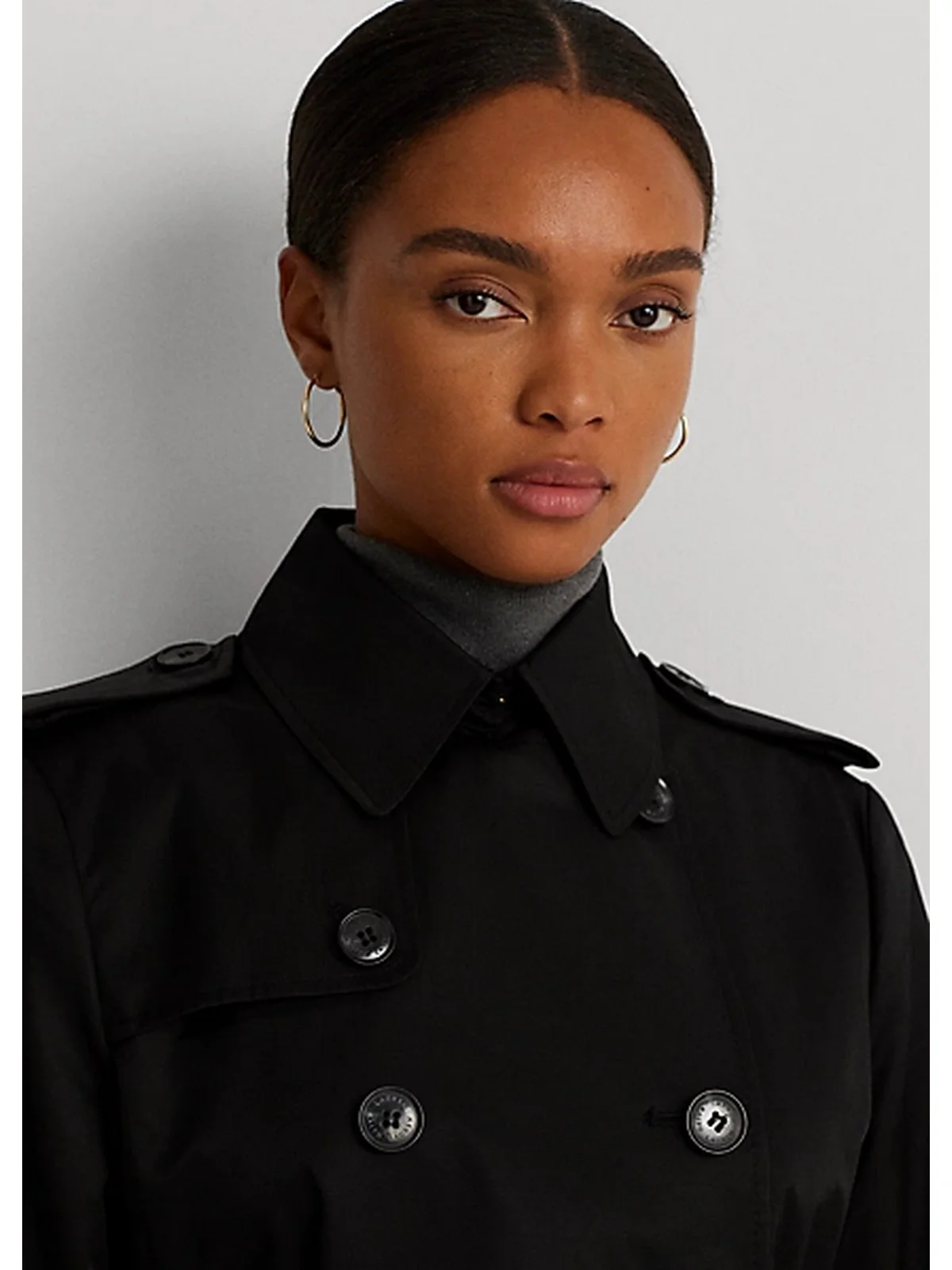 LAUREN RALPH LAUREN Trench Donna  297936851 001 Nero - Image 4