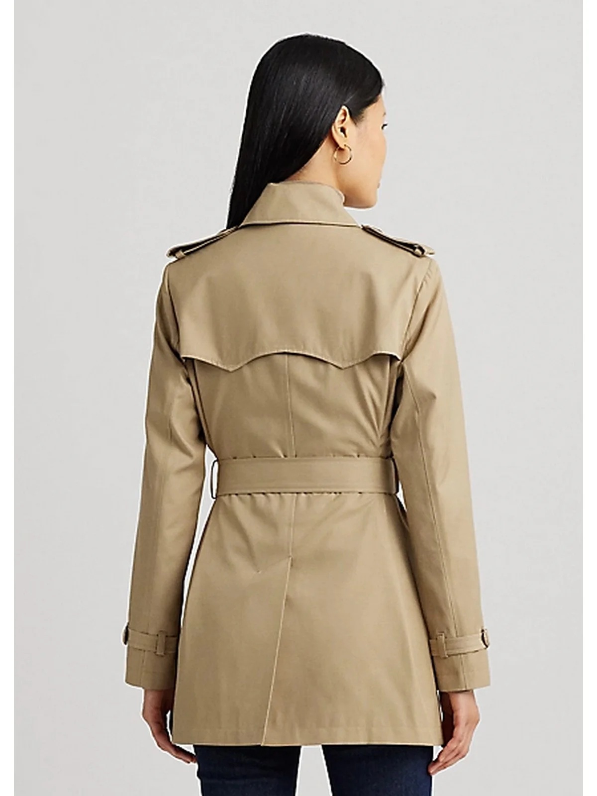 LAUREN RALPH LAUREN Trench Donna 297936851 002 Beige - Image 5