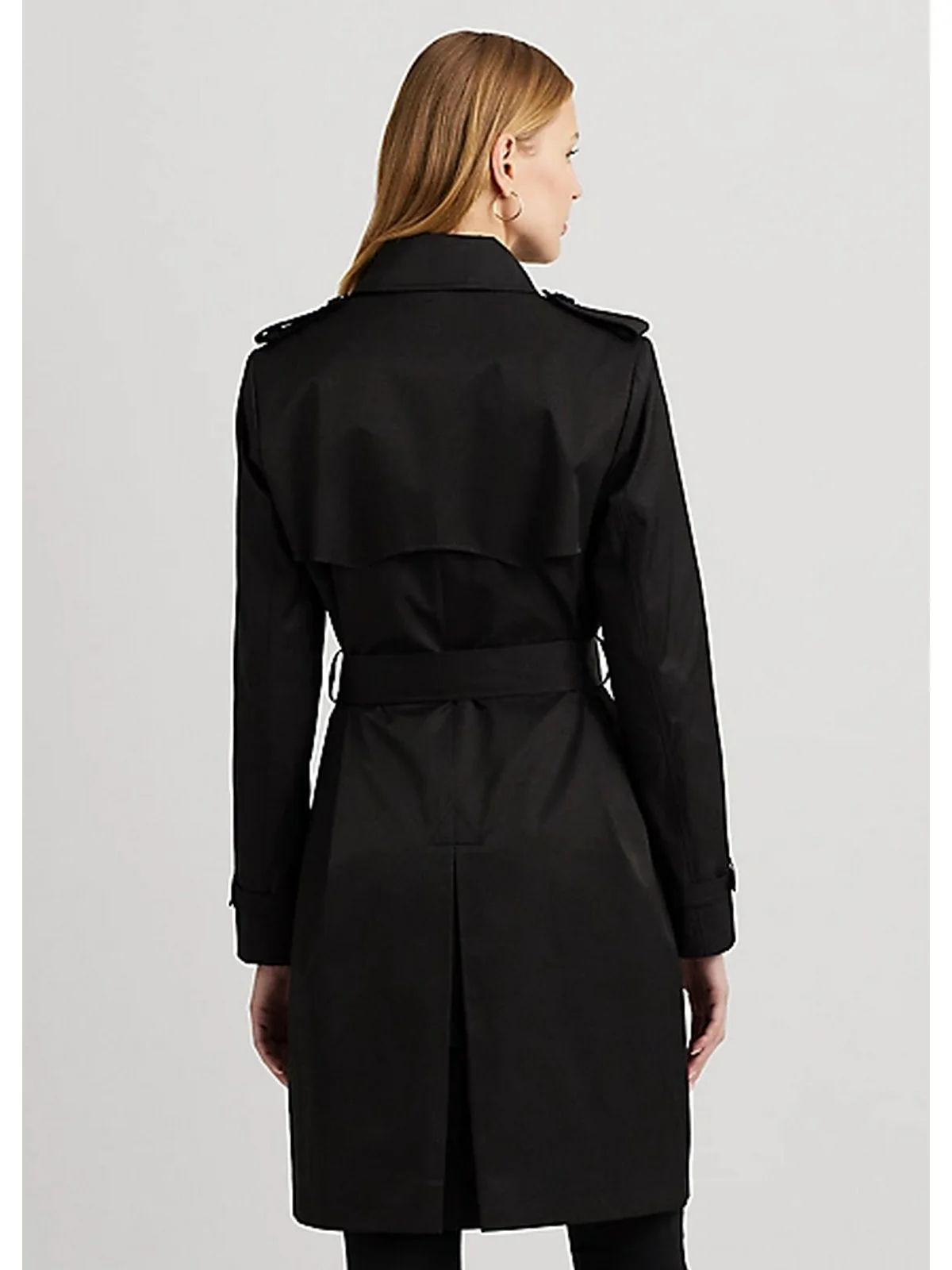 LAUREN RALPH LAUREN Trench Donna 297936856 001 Nero - Image 4
