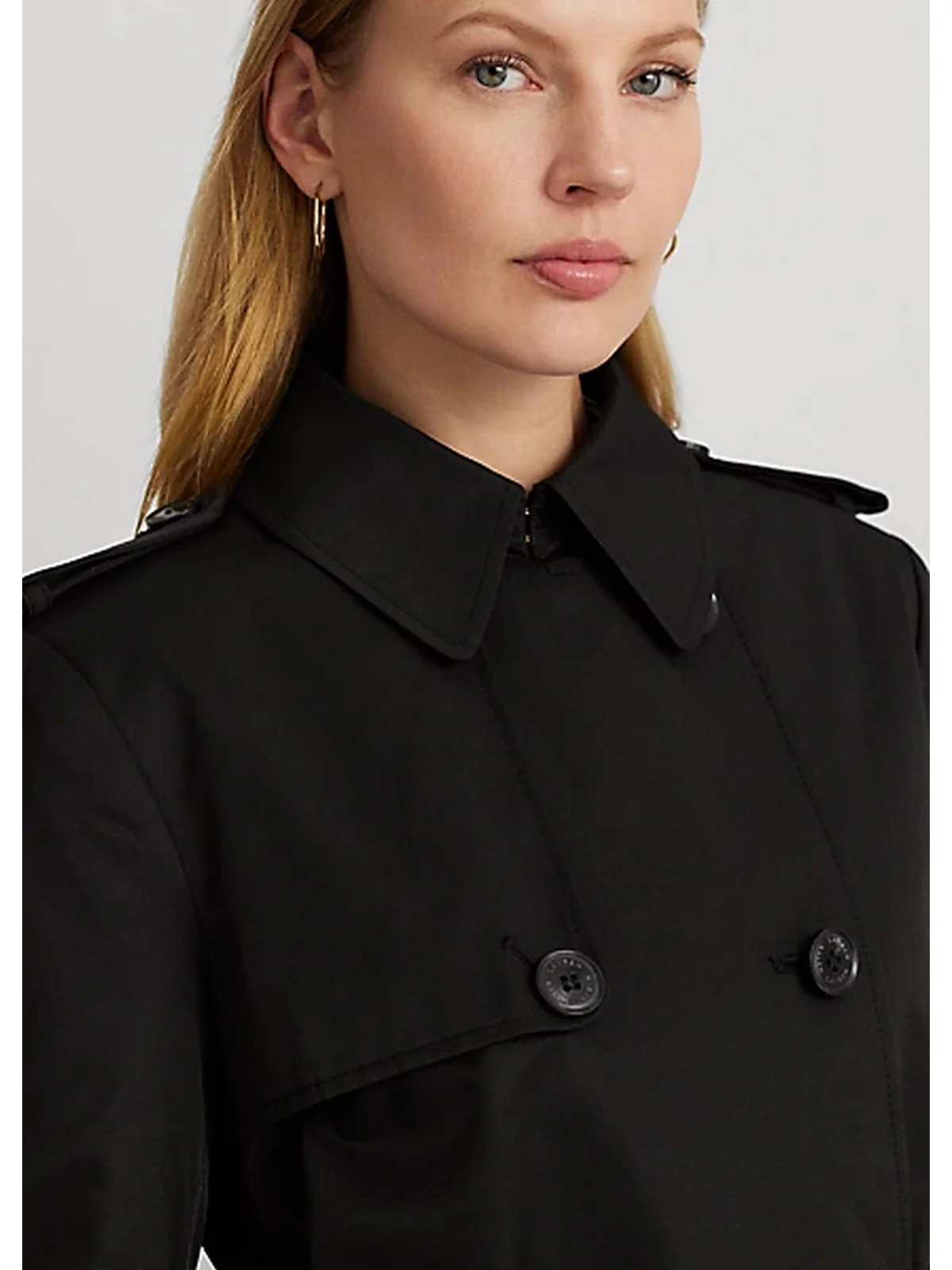 LAUREN RALPH LAUREN Trench Donna 297936856 001 Nero - Image 5