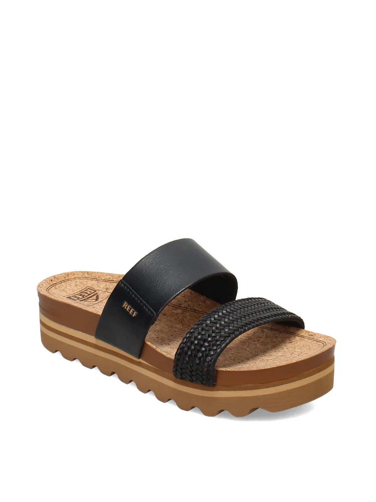 REEF Ciabatta Donna Cushion Vista Hi RF.CUSHVISTAHI CI9862 BLACK BRAID - Image 2