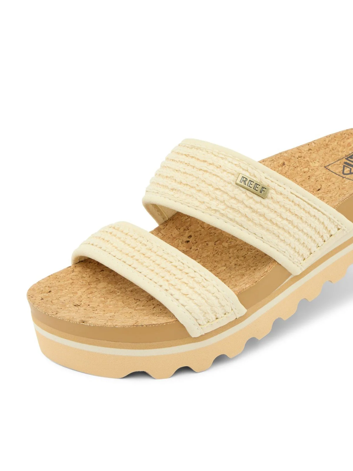 REEF Ciabatta Donna Cushion Vista Hi RF.CUSHVISTAHI CJ5936 VINTAGE RAFFIA - Image 3