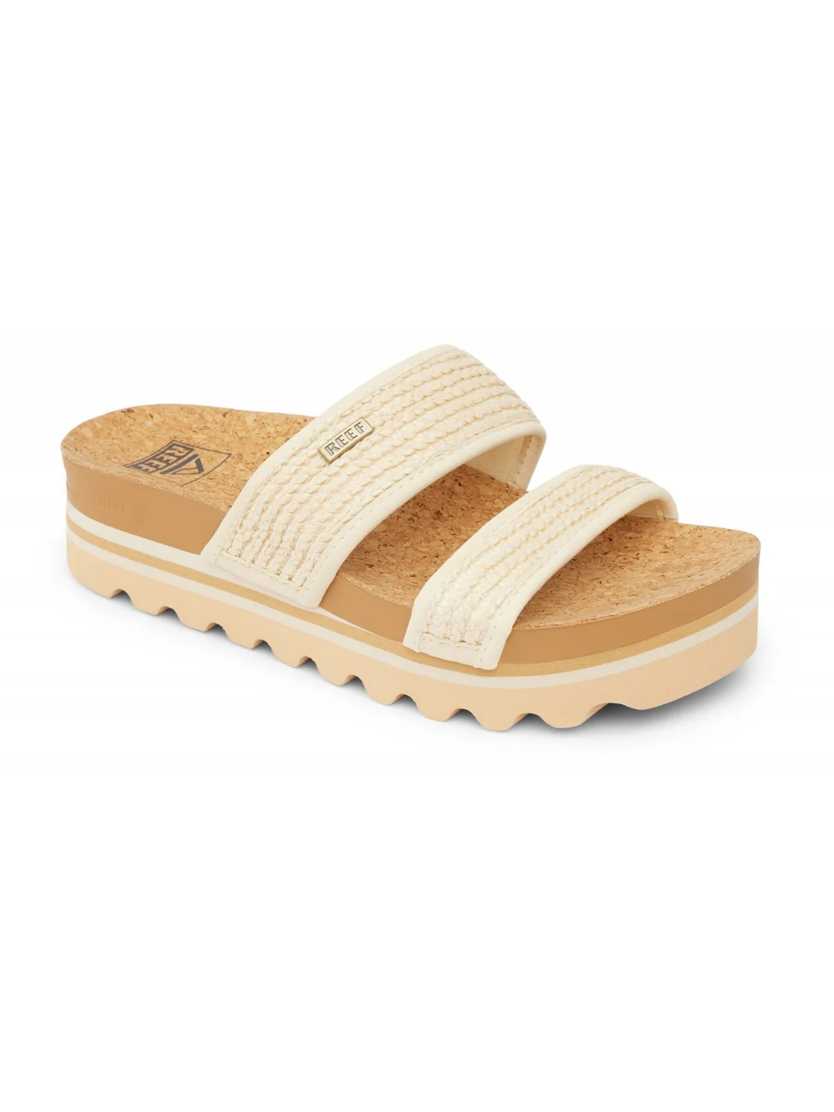 REEF Ciabatta Donna Cushion Vista Hi RF.CUSHVISTAHI CJ5936 VINTAGE RAFFIA - Image 6