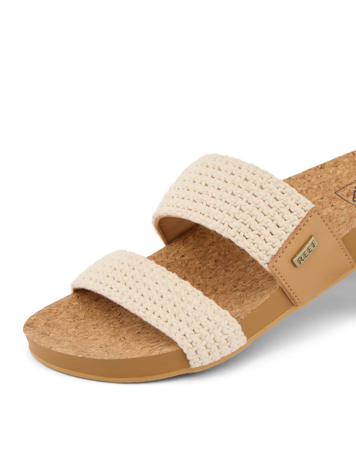 REEF Ciabatta Donna Cushion Vista RF.CUSHVISTAW CJ7138 NATURAL CROCHET TEXTILE - Image 3