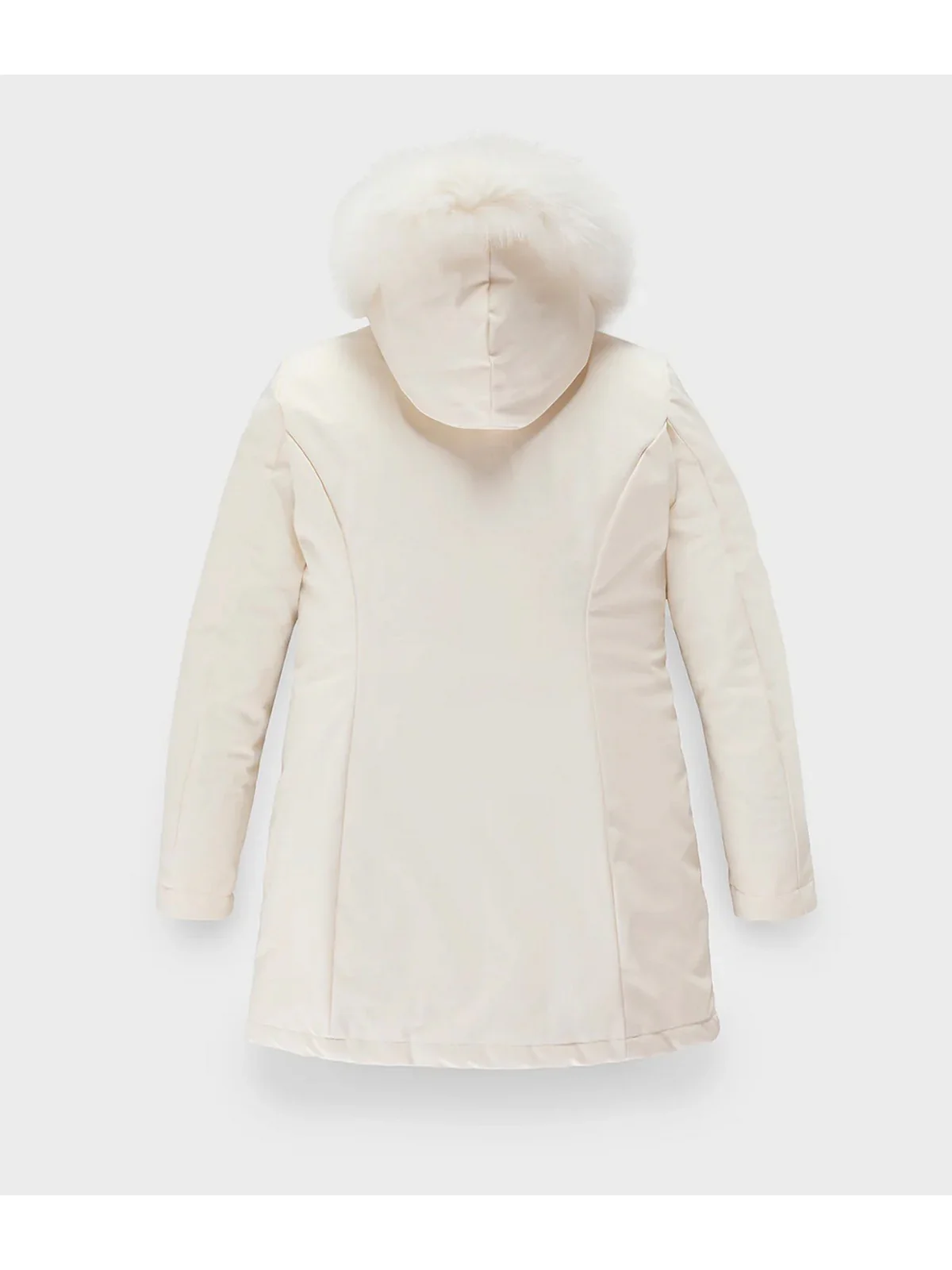 REFRIGIWEAR Cappotto Donna LADY TECH/1 FUR JACKET W99108 XT2429 A00152 Beige - Image 5
