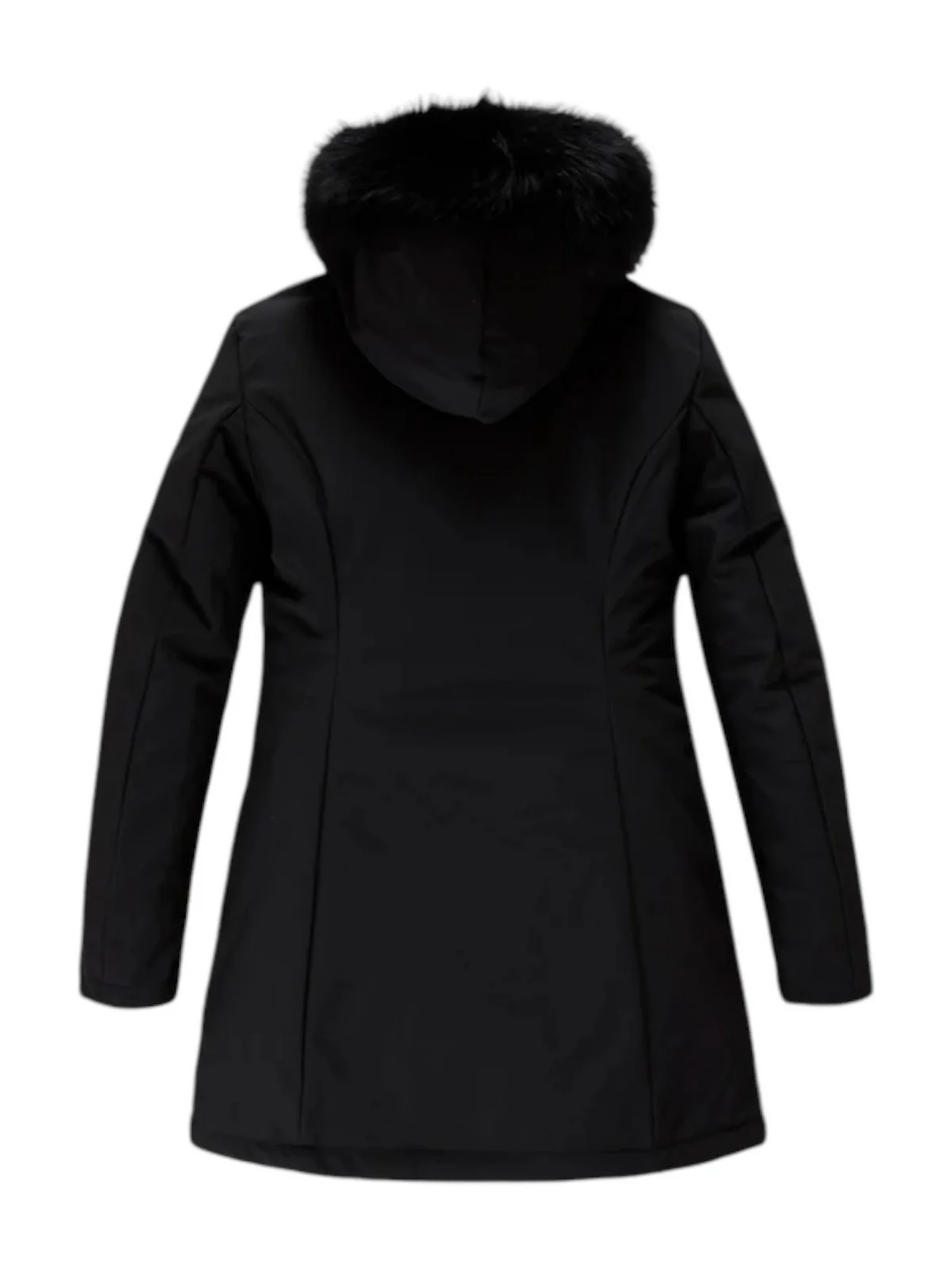REFRIGIWEAR Cappotto Donna LADY TECH/1 FUR JACKET W99108 XT2429 G06000 Nero - Image 2