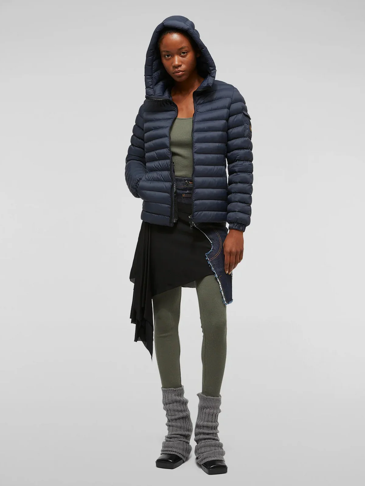 REFRIGIWEAR Piumino Donna Deva jacket W26208 NY0330 F03700 Blu - Image 5