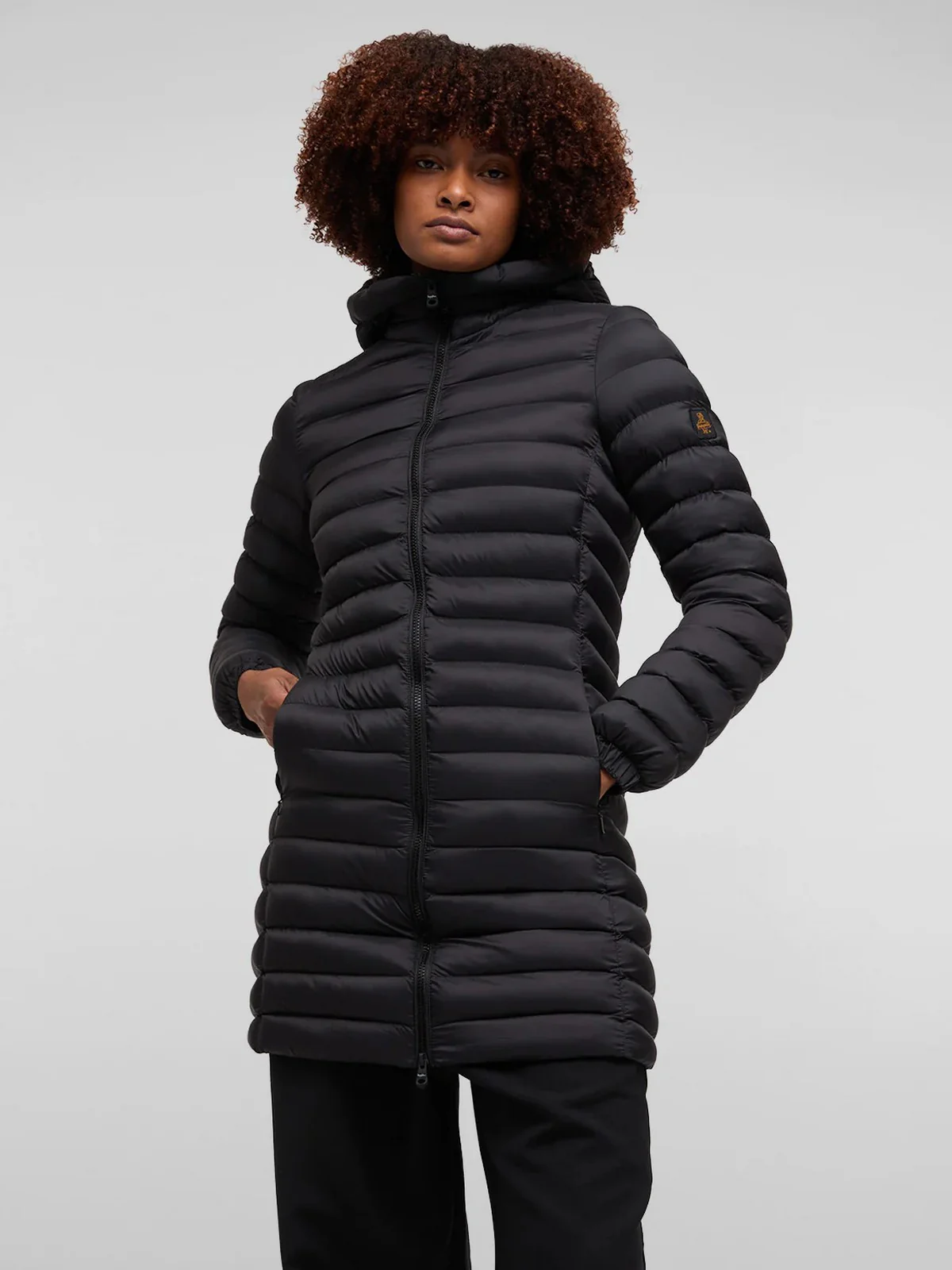 REFRIGIWEAR Piumino Donna Gil jacket W26708 NY0330 G06000 Nero - Image 2