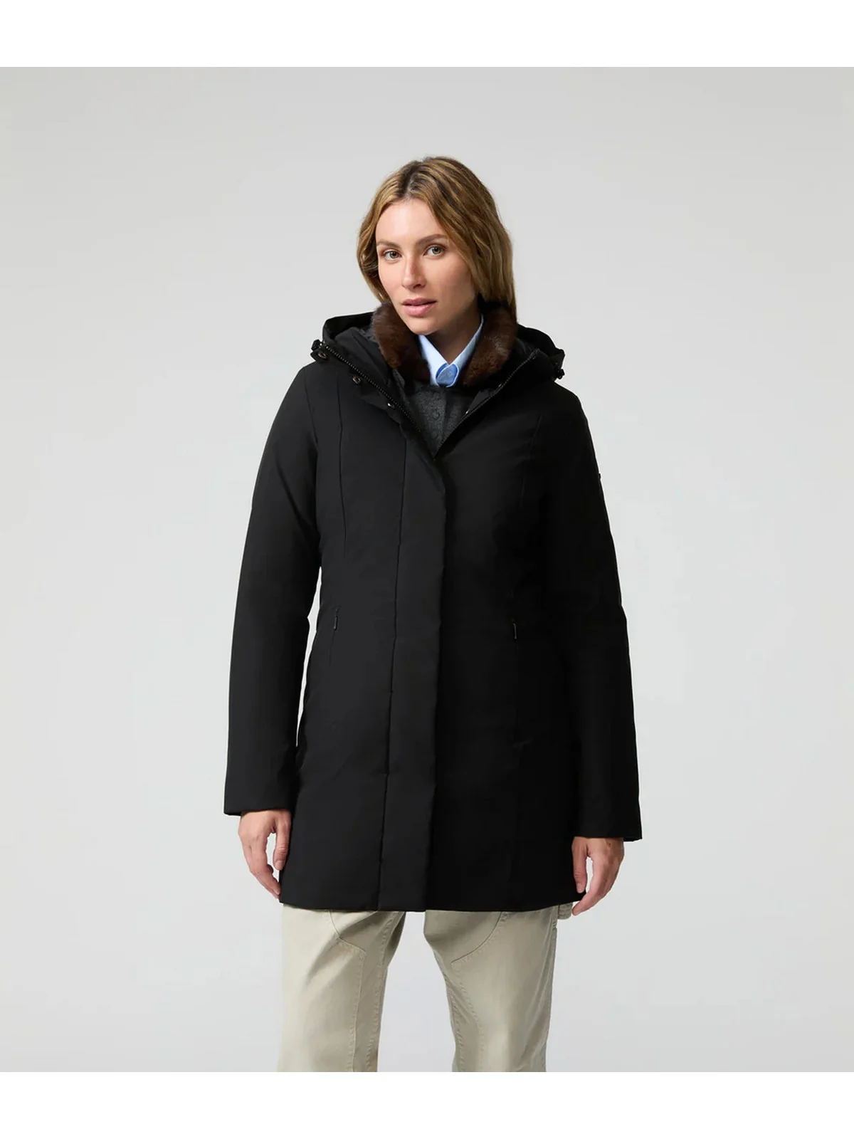 REFRIGIWEAR Piumino Donna LADY TECH/1 JACKET W99118 XT3790 G06000 BLACK - Image 6