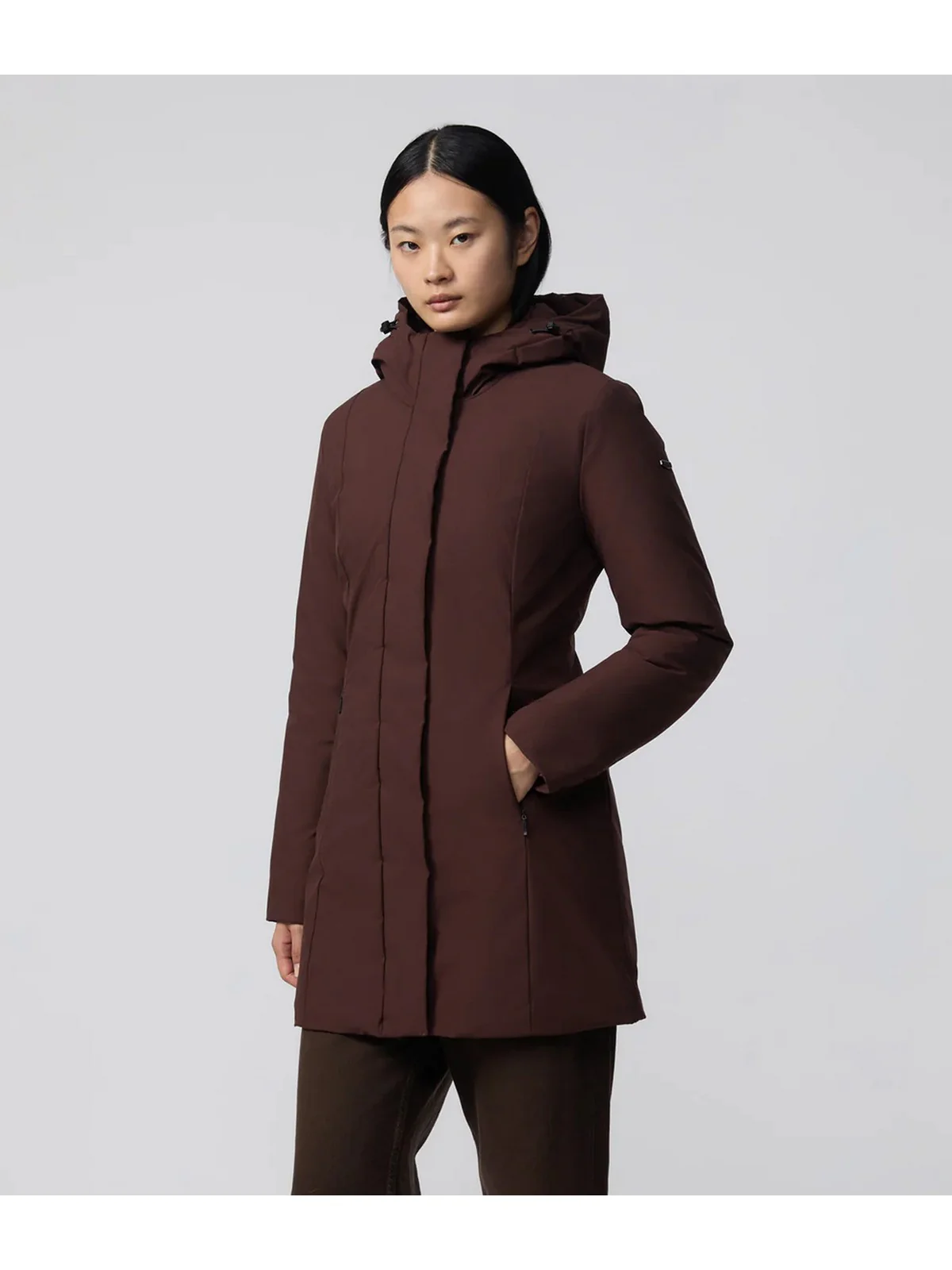 REFRIGIWEAR Piumino Donna LADY TECH/1 JACKET W99118 XT3790 H01419 COFFEE - Image 6