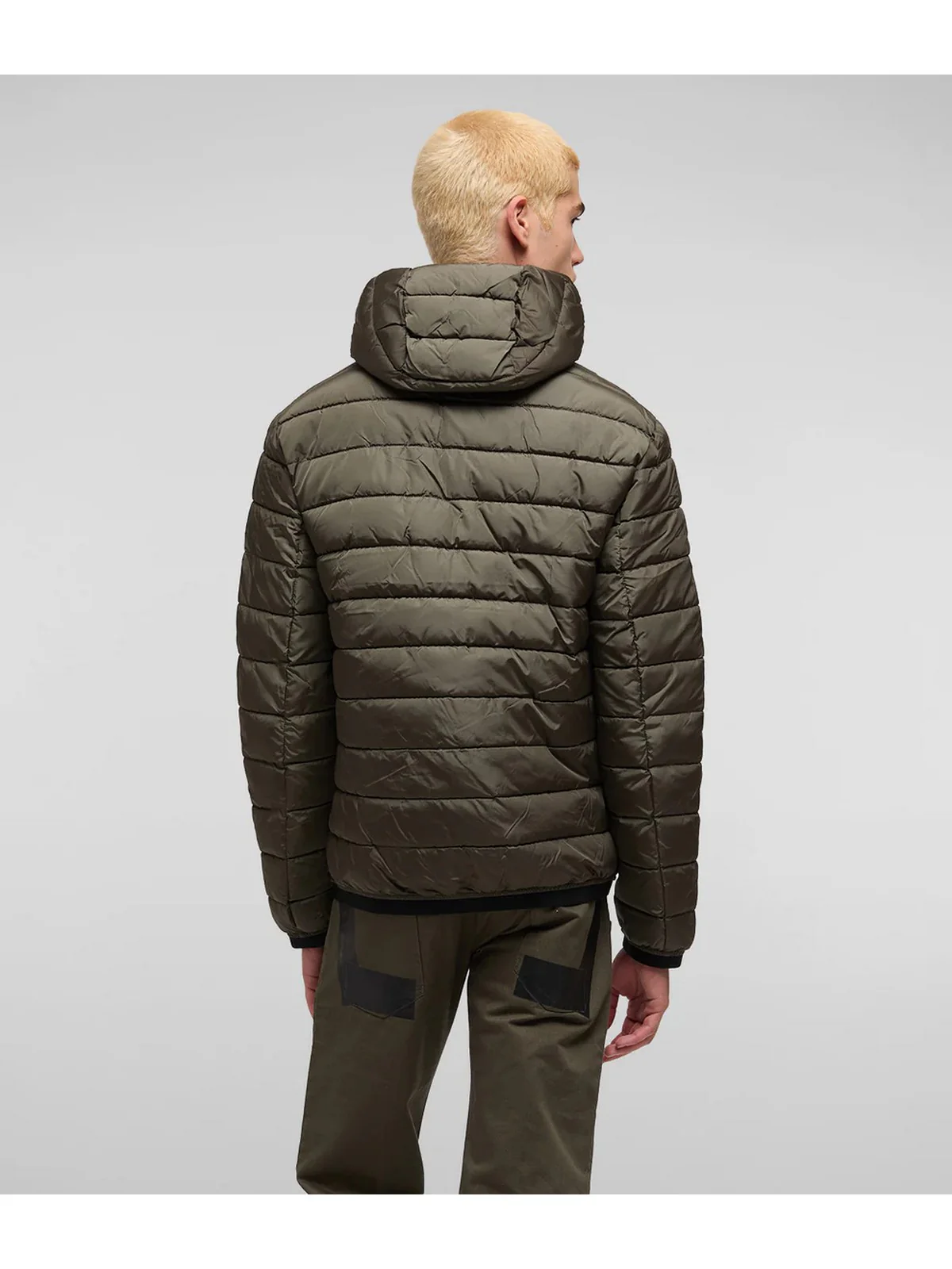 REFRIGIWEAR Piumino Uomo Josh jacket G23308 NY0185 E04010 Verde - Image 4