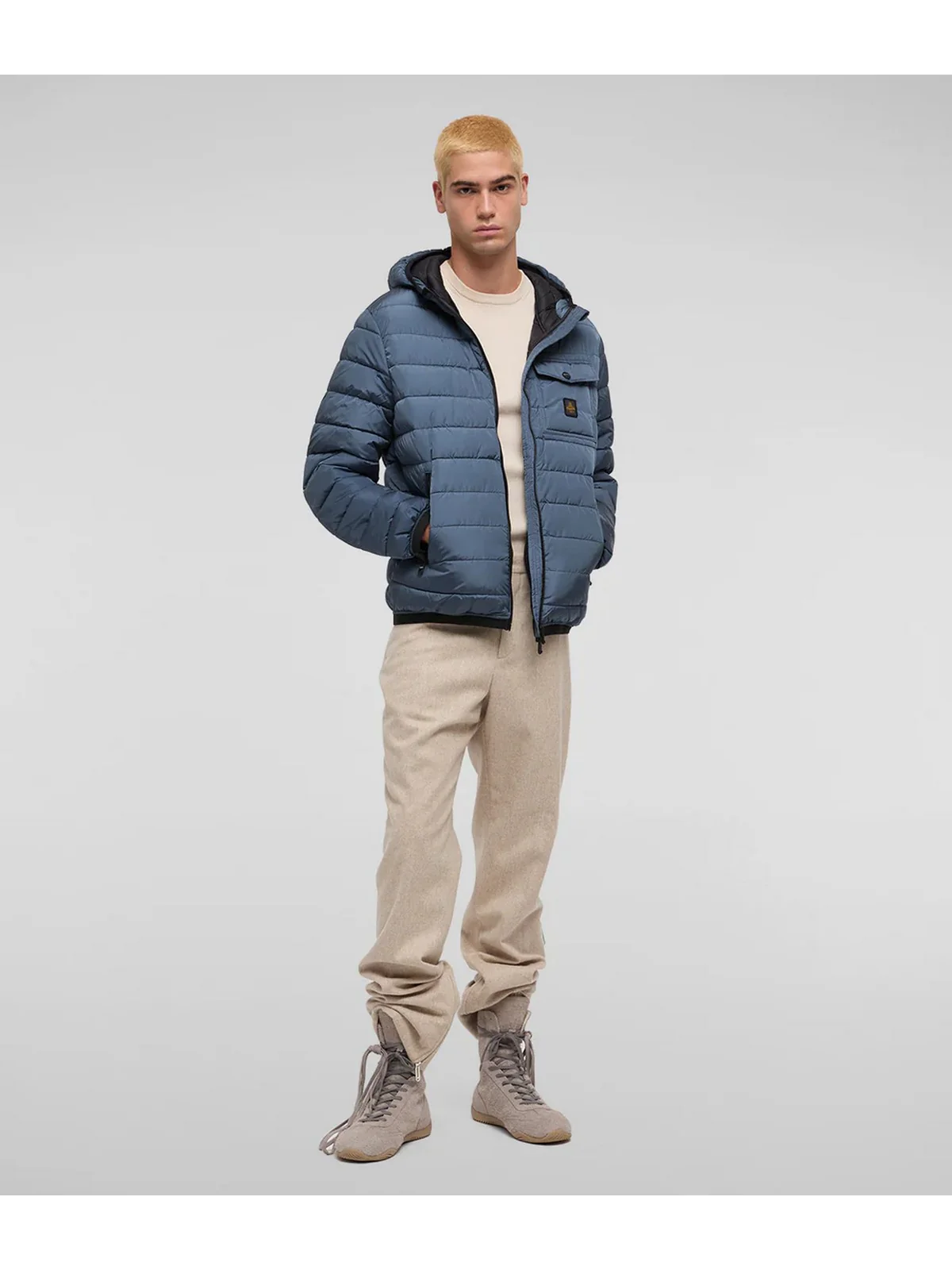 REFRIGIWEAR Piumino Uomo Josh jacket G23308 NY0185 F02700 Blu - Image 2