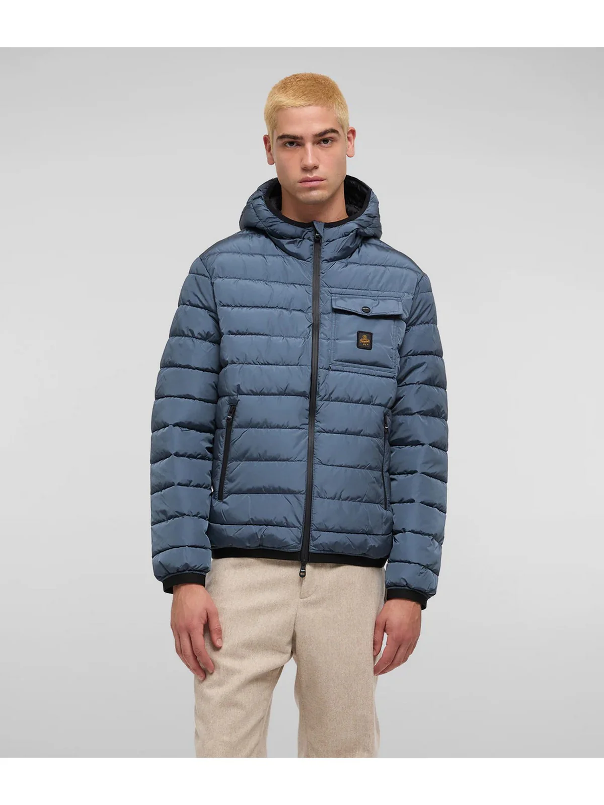 REFRIGIWEAR Piumino Uomo Josh jacket G23308 NY0185 F02700 Blu - Image 3
