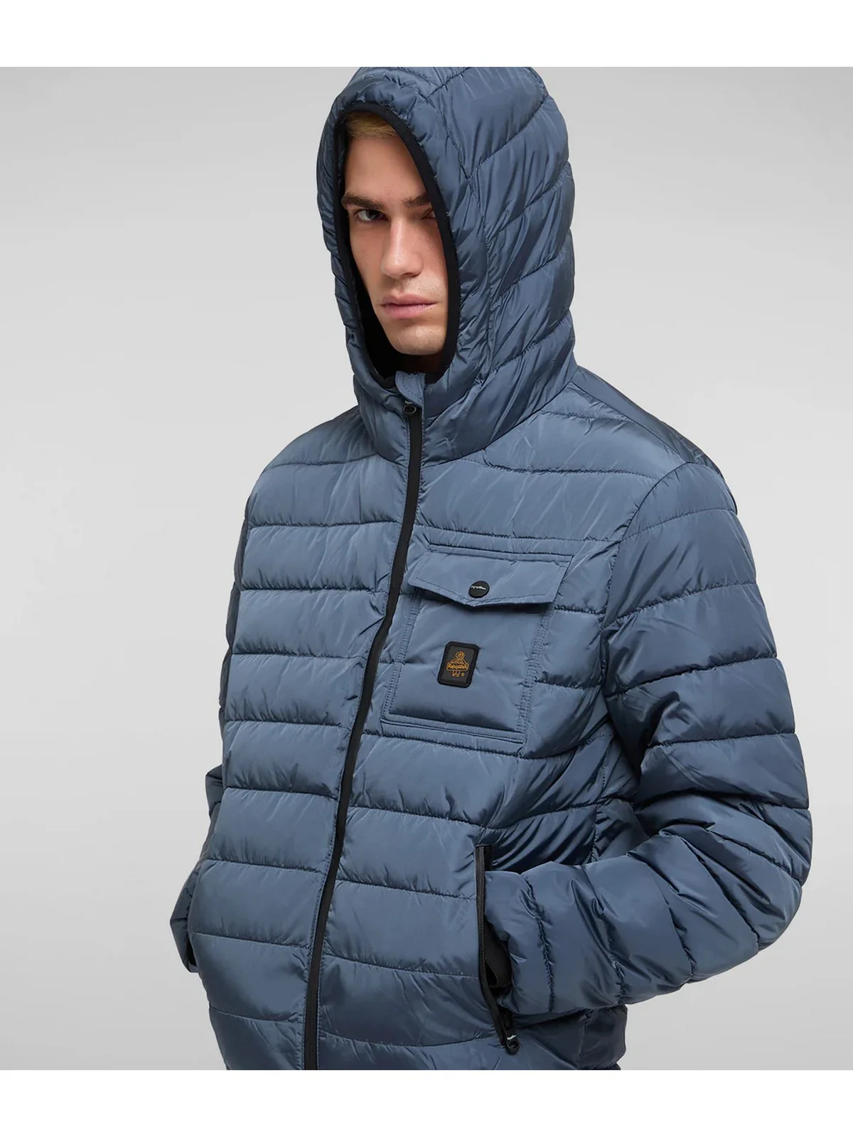 REFRIGIWEAR Piumino Uomo Josh jacket G23308 NY0185 F02700 Blu - Image 5