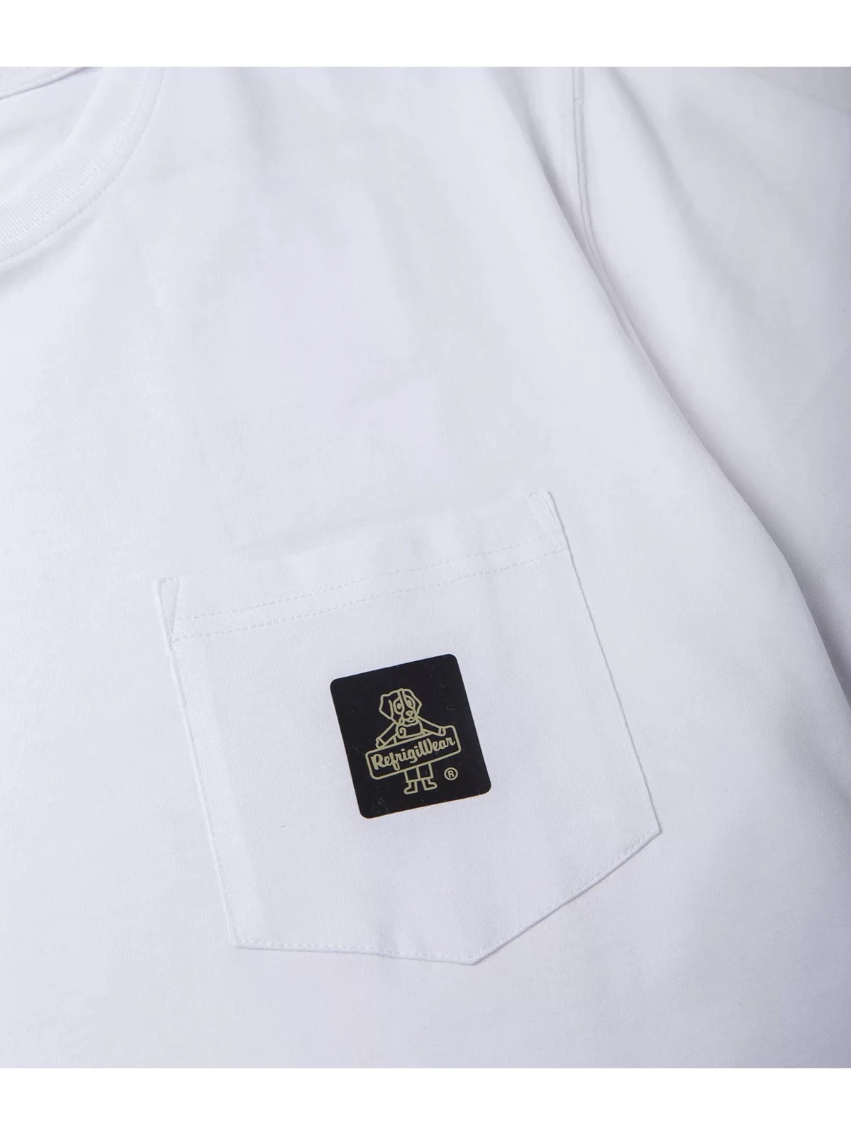 REFRIGIWEAR T-Shirt e Polo Uomo Pierce T22600 JE9101 A00010 Bianco - Image 3