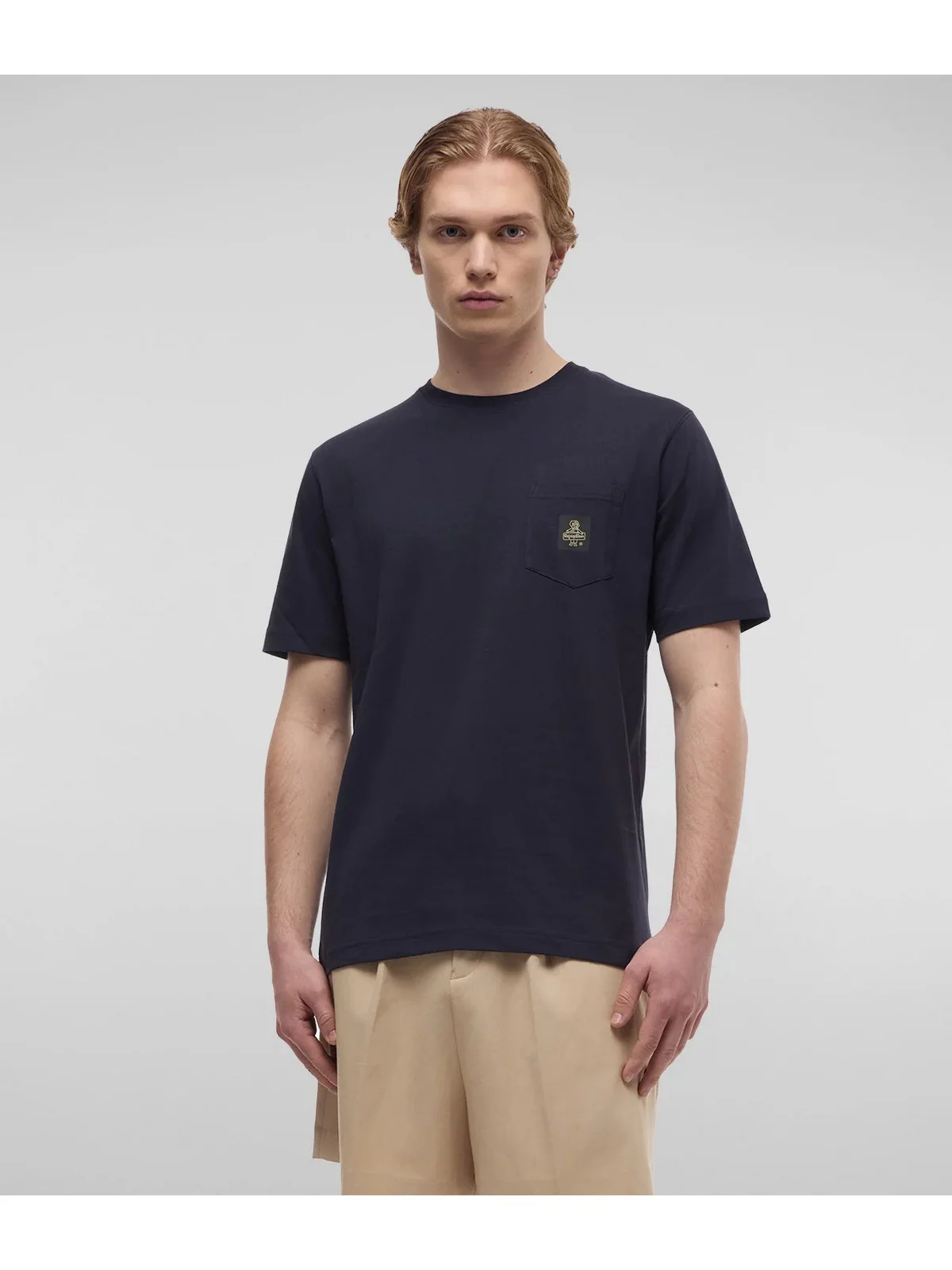 REFRIGIWEAR T-Shirt e Polo Uomo Pierce T22600 JE9101 F03700 Blu - Image 3