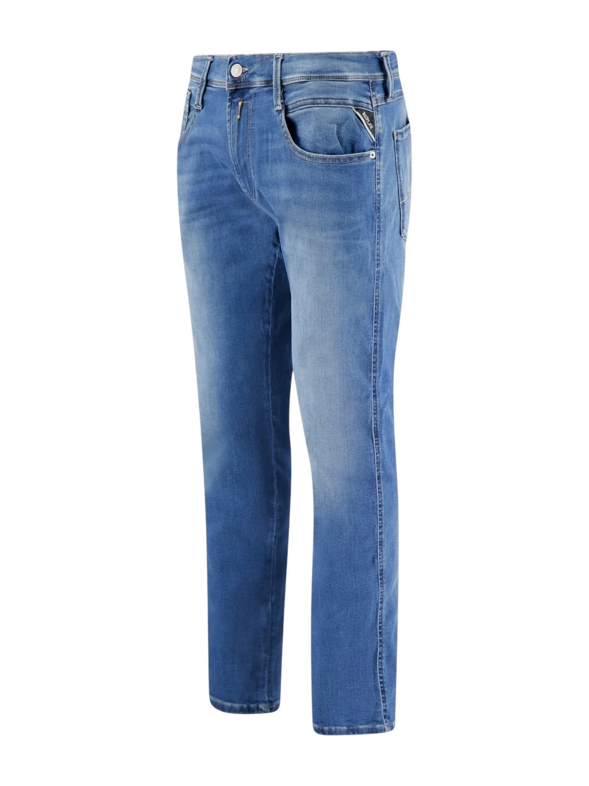REPLAY Jeans Uomo ANBASS M914Y000661990 009 MEDIUM BLUE - Image 2