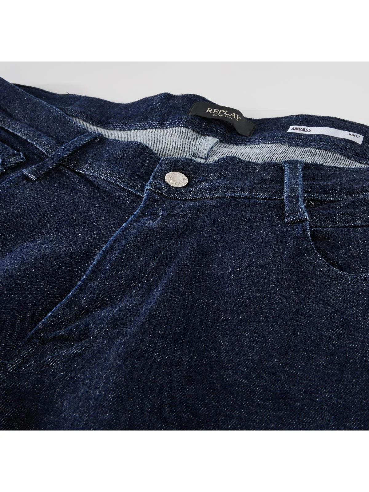 REPLAY Jeans Uomo ANBASS M914Y032261C07 007 DARK BLUE - Image 4