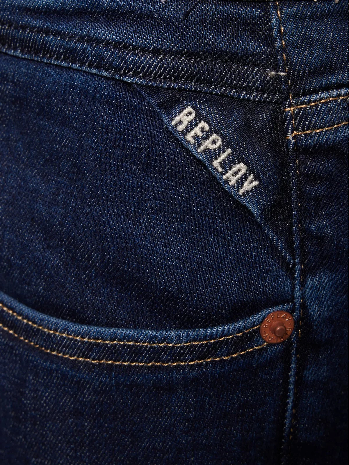 REPLAY Jeans Uomo ARIICK M1049000661HO4 007 DARK BLUE - Image 5