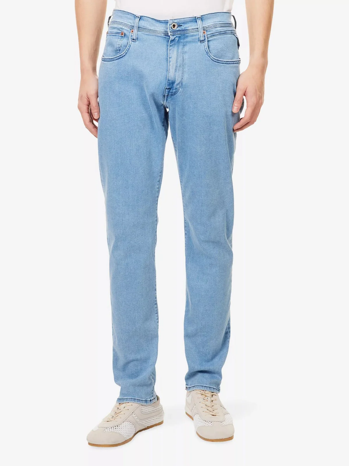REPLAY Jeans Uomo ARIICK M1049000661HO8 010 LIGHT BLUE - Image 3