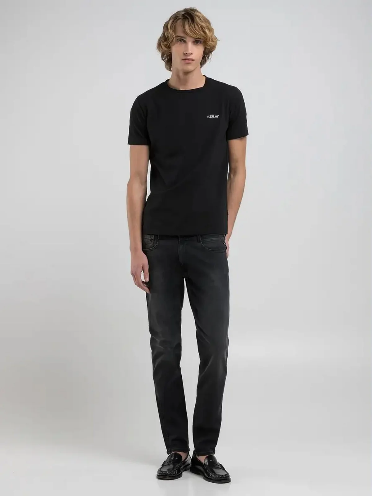 REPLAY Jeans Uomo  M914000103C36 097 DARK GREY - Image 2
