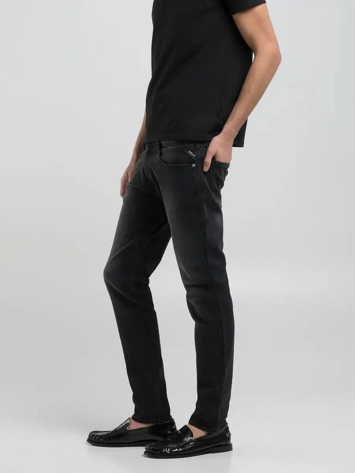 REPLAY Jeans Uomo  M914000103C36 097 DARK GREY - Image 3