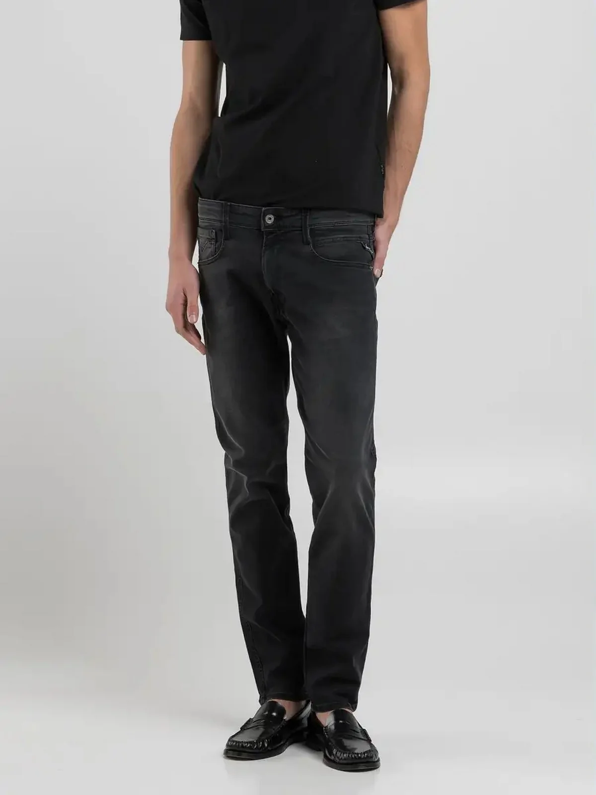 REPLAY Jeans Uomo  M914000103C36 097 DARK GREY - Image 4