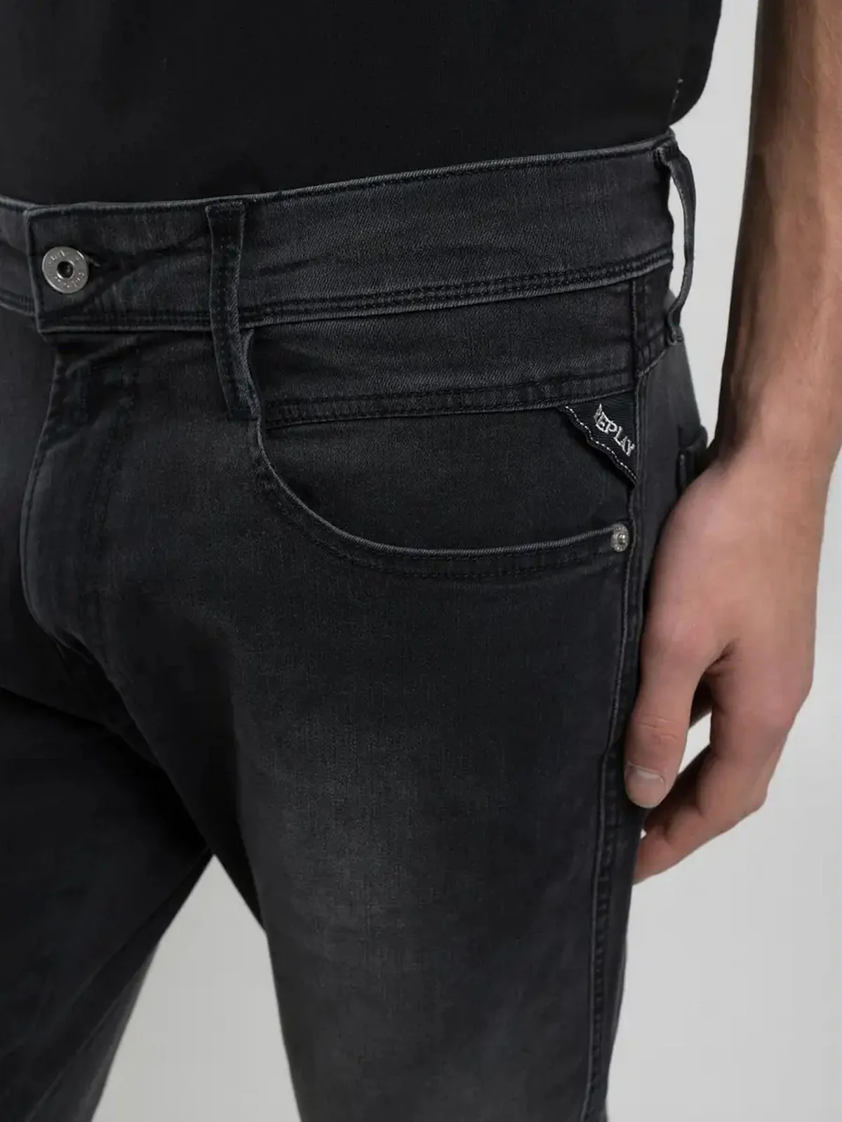 REPLAY Jeans Uomo  M914000103C36 097 DARK GREY - Image 6
