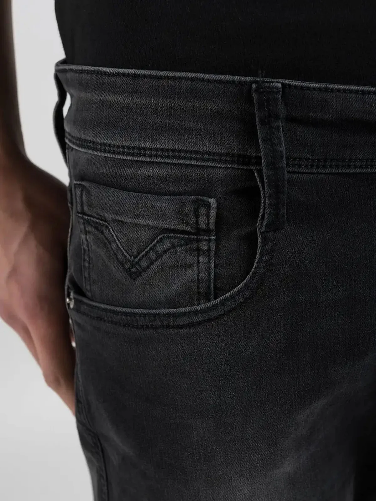 REPLAY Jeans Uomo  M914000103C36 097 DARK GREY - Image 7