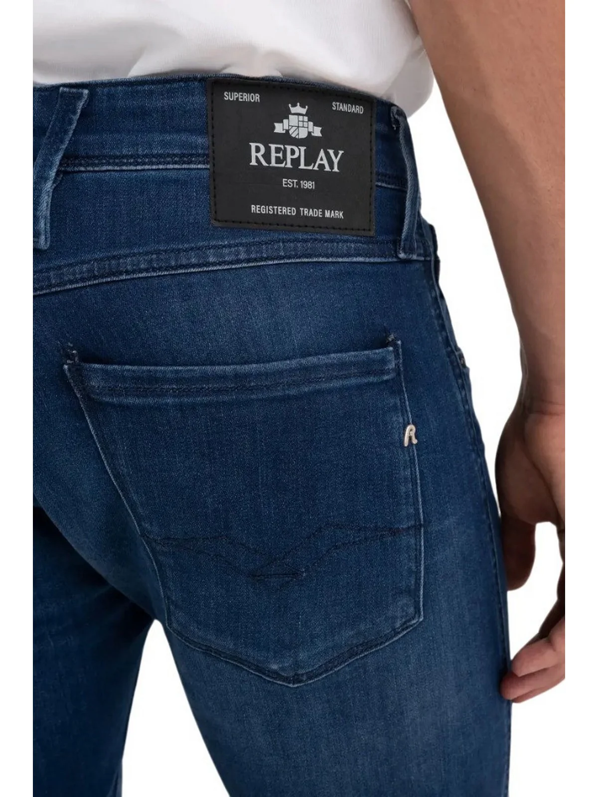 REPLAY Jeans Uomo  M91400041A783 009 MEDIUM BLUE - Image 2